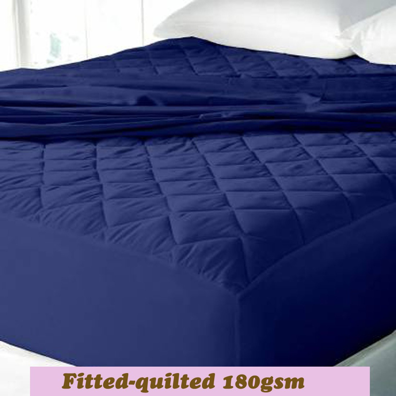 Image of CRAZY WORLD King, Double Size Fitted Nylon, Polyster Breathable, Stretchable, Waterproof Mattress Cover