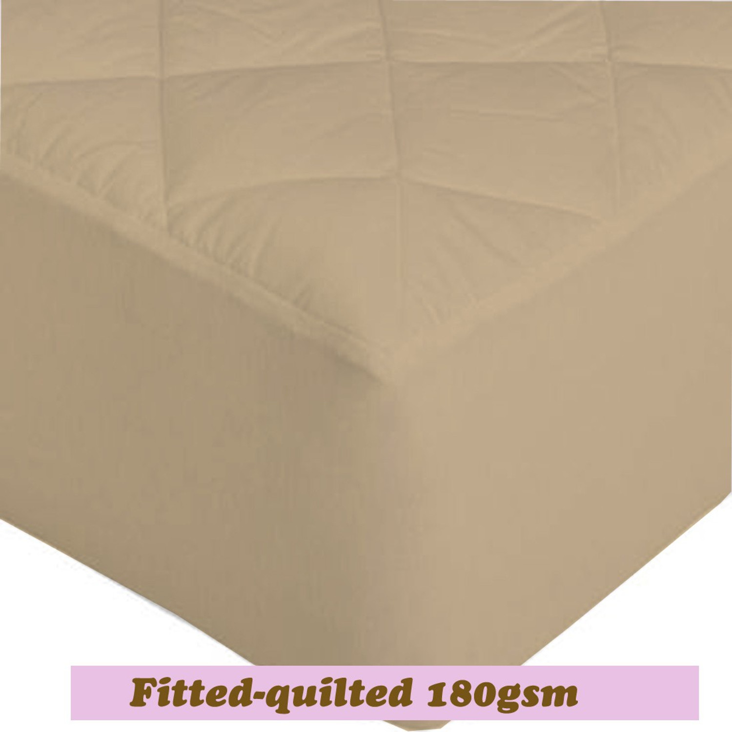 Image of CRAZY WORLD Single Size Fitted Nylon, Polyster Breathable, Stretchable, Waterproof Mattress Cover