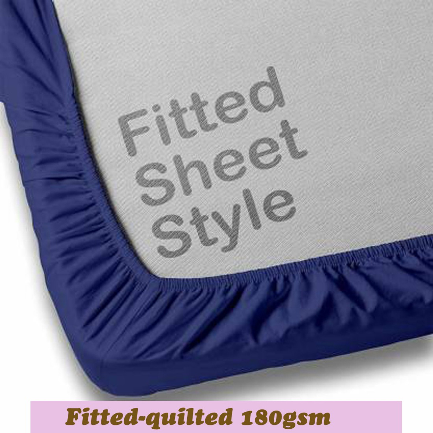 Image of CRAZY WORLD King, Double Size Fitted Nylon, Polyster Breathable, Stretchable, Waterproof Mattress Cover
