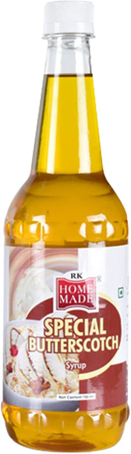 Image of Home Made Special Butterscotch Syrup& Squash|100% Vegan|Perfect House Party Drink 750ML SPECIAL BUTTERSCOTCH