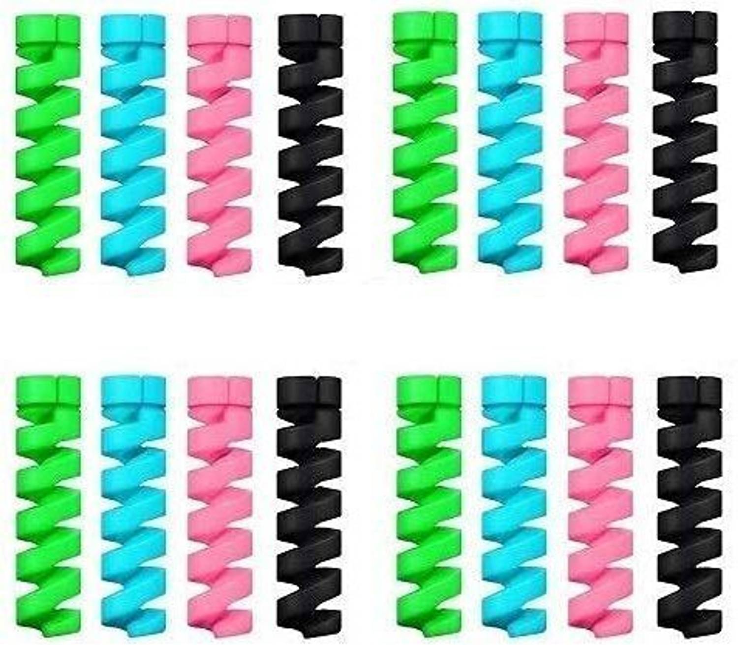 Buyer Choice Spiral Charger Protector Cable Cover Headphone Laptop Earphone Cell Phone Cable Protector