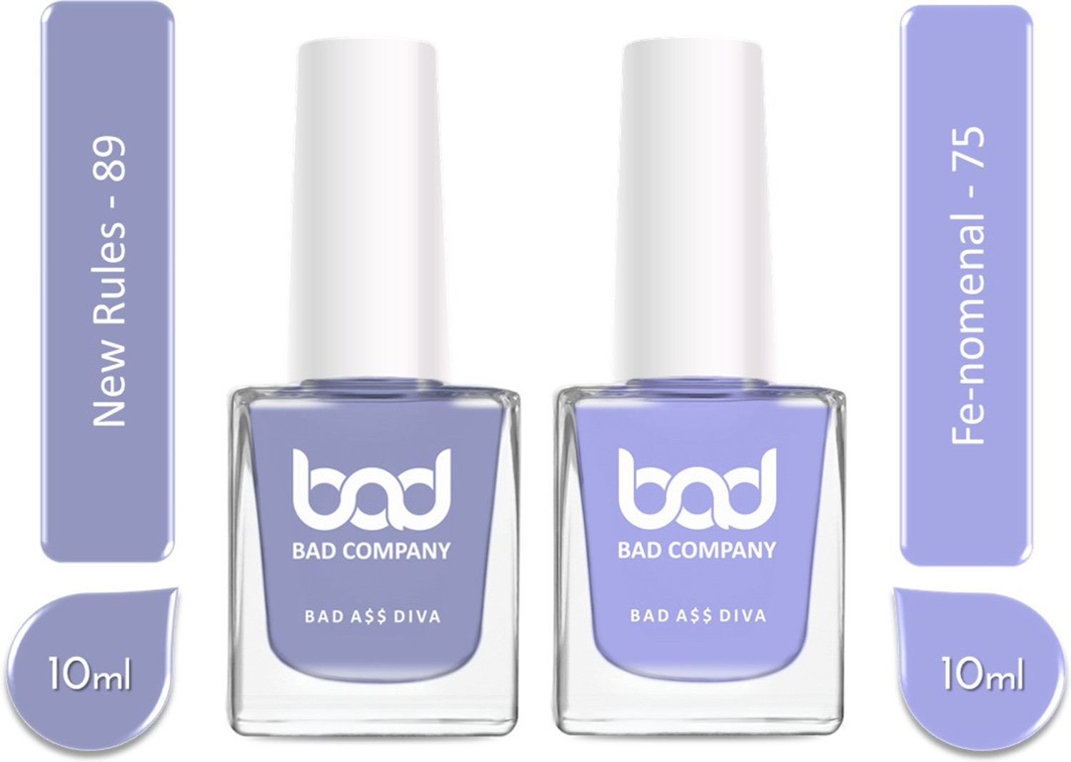 Image of BAD COMPANY Combo Pack of 2 (New Rules 89 + Fenomenal 75) Combo Pack of 2 (New Rules 89 + Fenomenal 75)