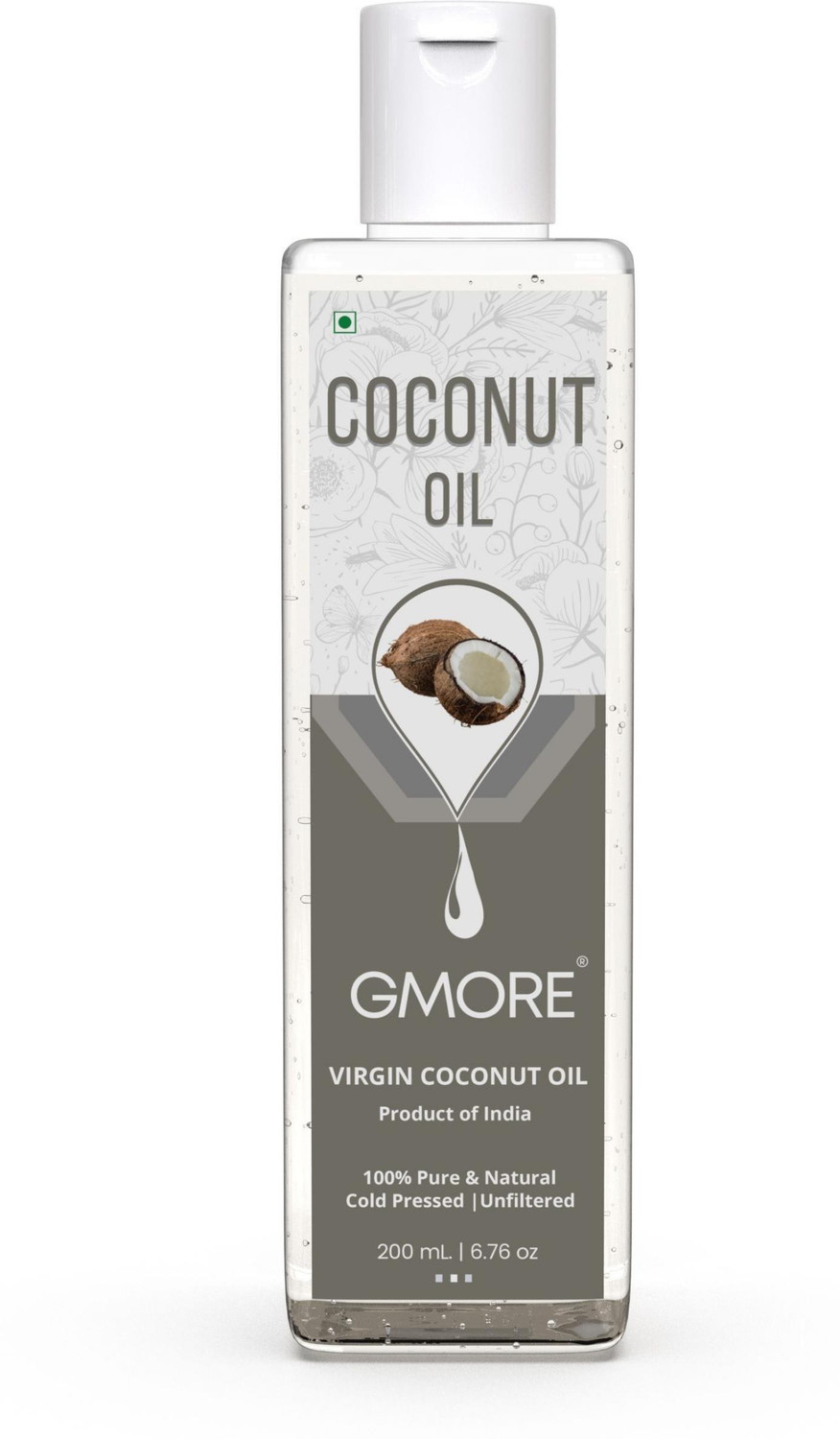 Image of Gmore Virgin Coconut Oil - Baby Care , Baby Massage , Baby Bath , Hair & Skin Hair Oil