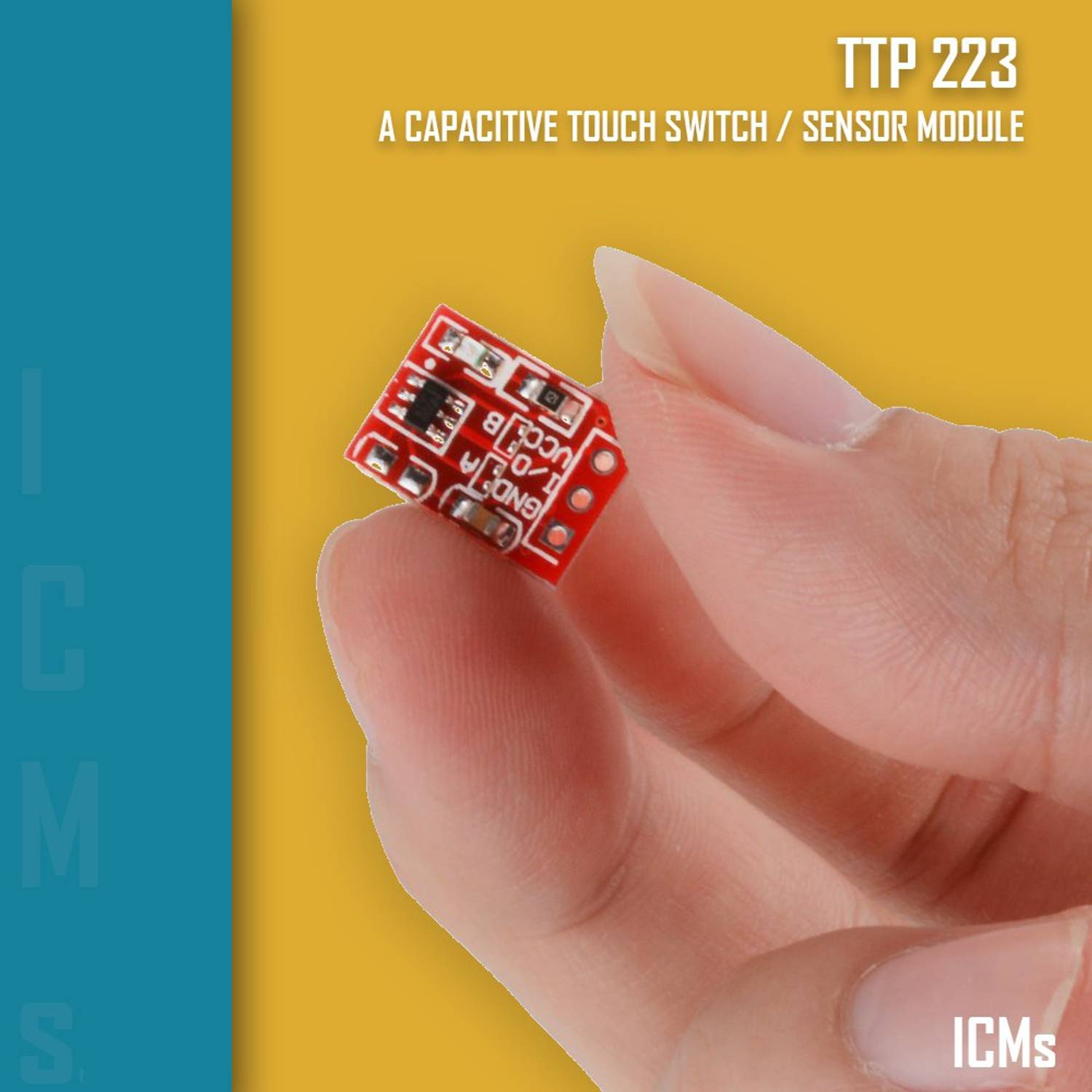 touoh5 HUBX TTP223 Capacitive Touch sensor Switch - 5PCS Price in India