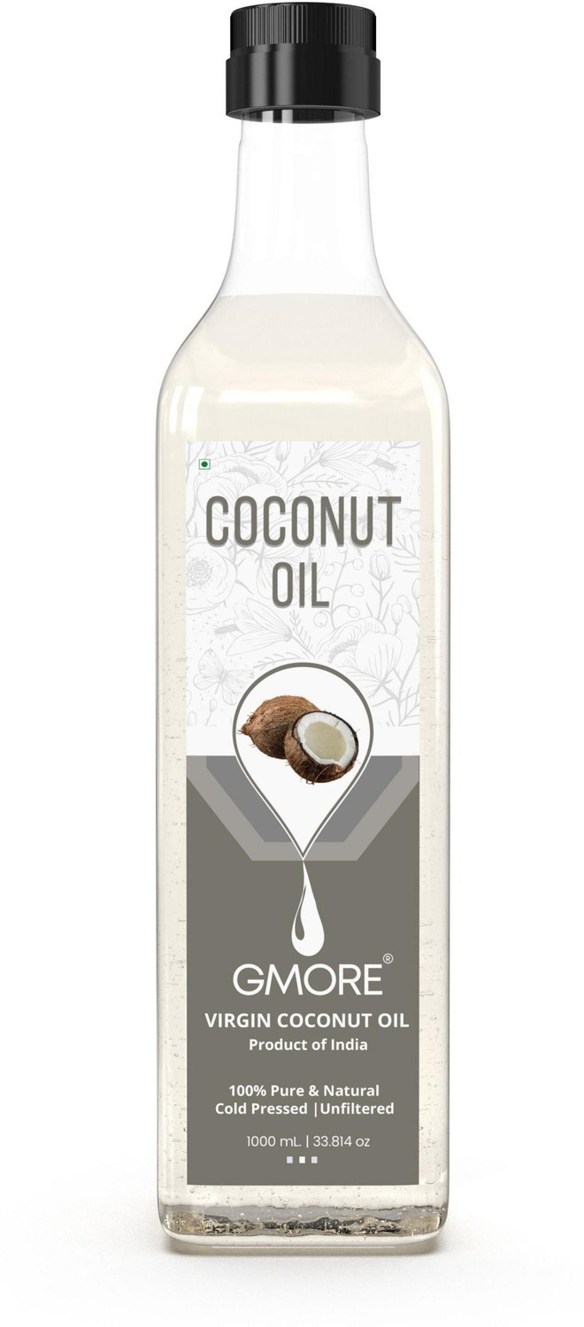 Image of Gmore Virgin Coconut Oil - Baby Care , Baby Massage , Baby Bath , Hair & Skin Hair Oil