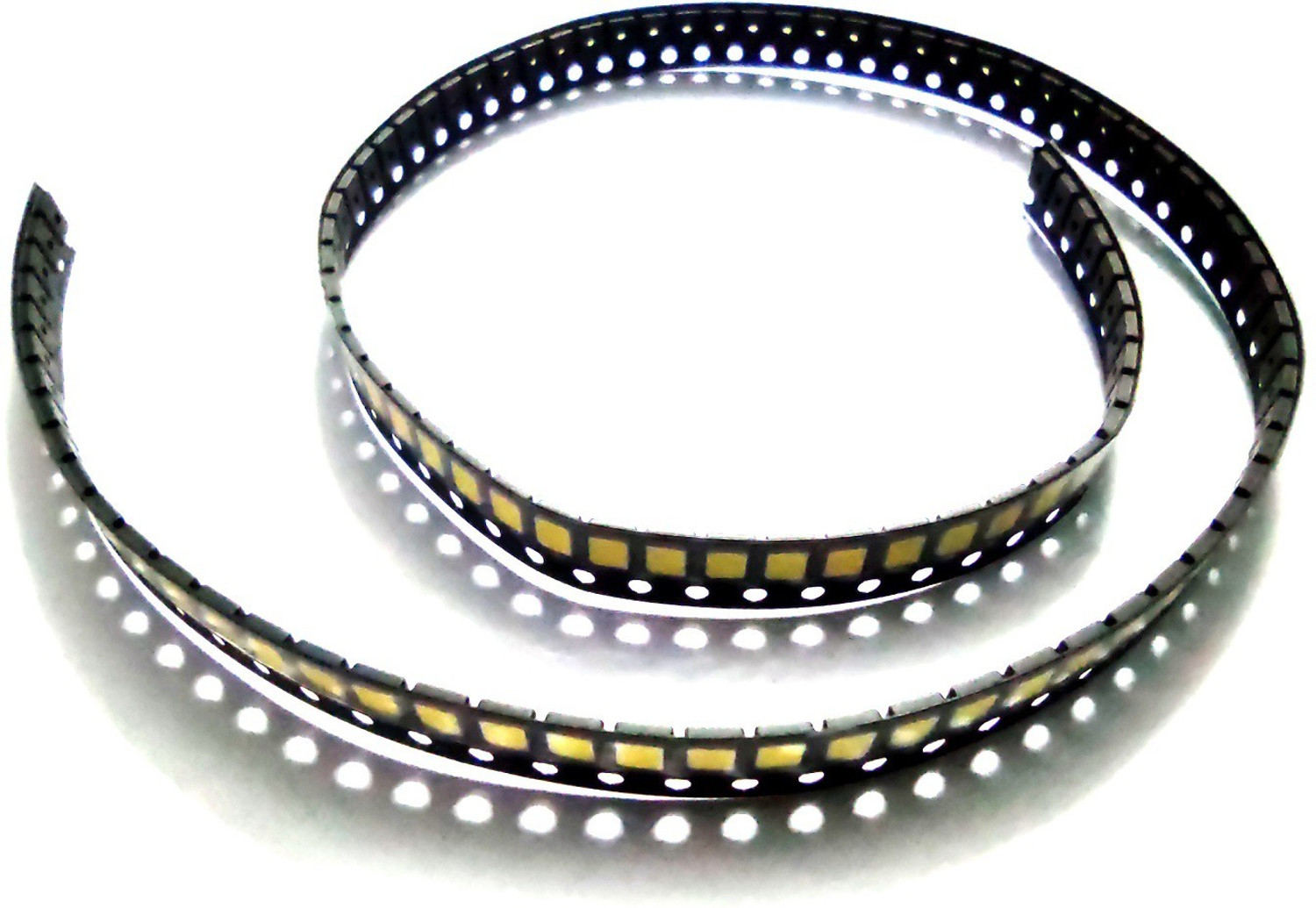 Image of Wizzo 200 Pieces White 1 Watt 3 Volt 140Lm 300mA Super Bright 6500K 2835 SMD LED Chip Light Electronic Hobby Kit