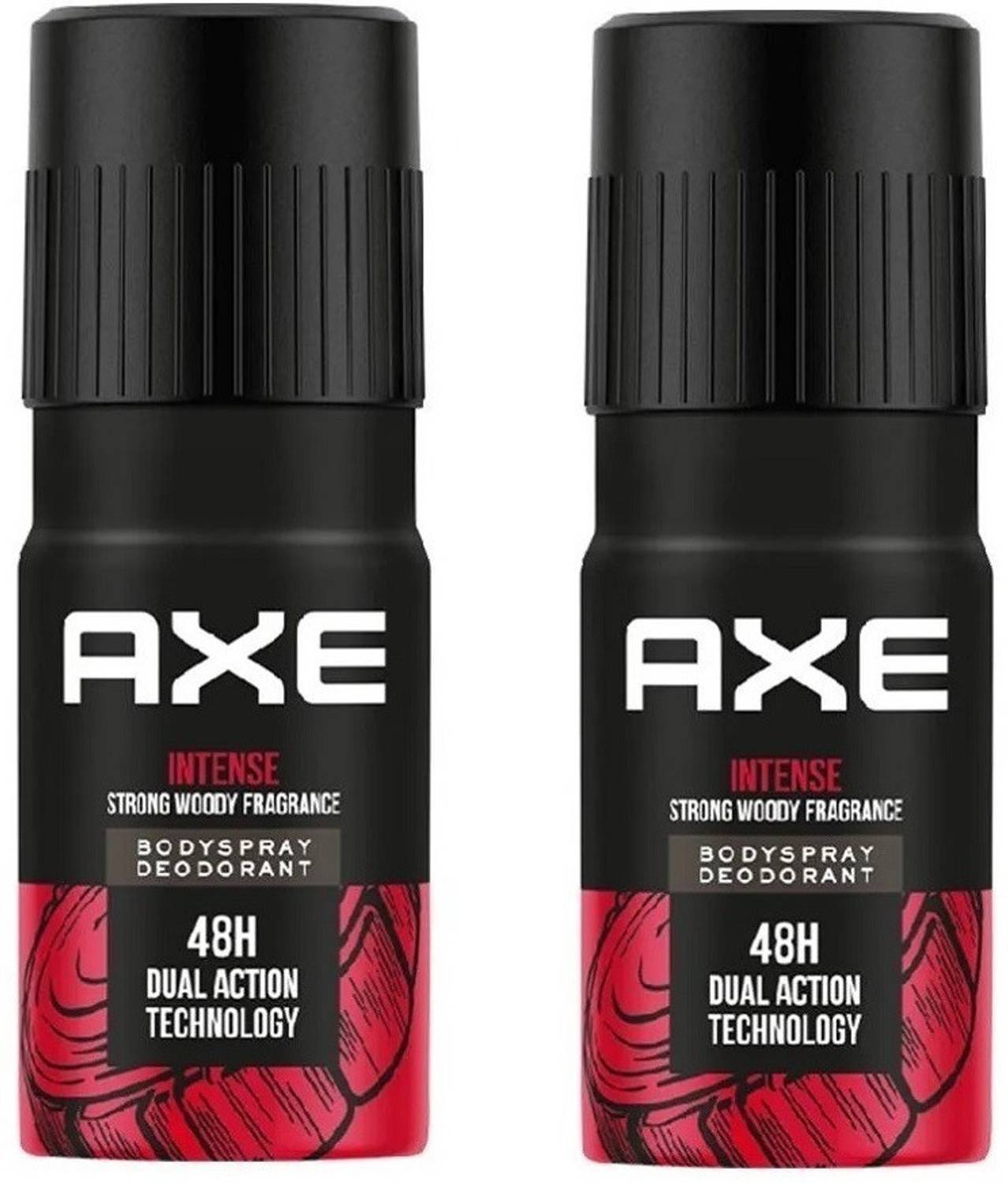 AXE INTENSE BODY SPRAY DEODORANT 150ML FOR MEN PACK OF 2 Body Spray - For Men