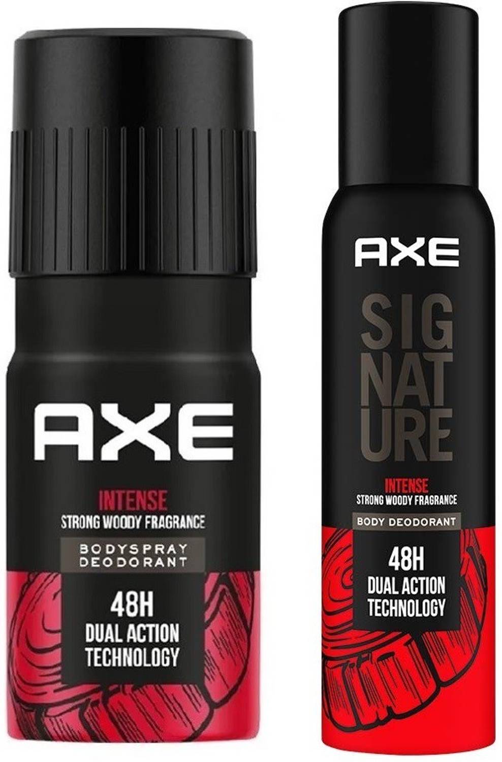 AXE 1 INTENSE BODY SPRAY DEODORANT 150ML AND 1 INTENSE BODY PERFUME 122ML FOR MEN Body Spray - For Men