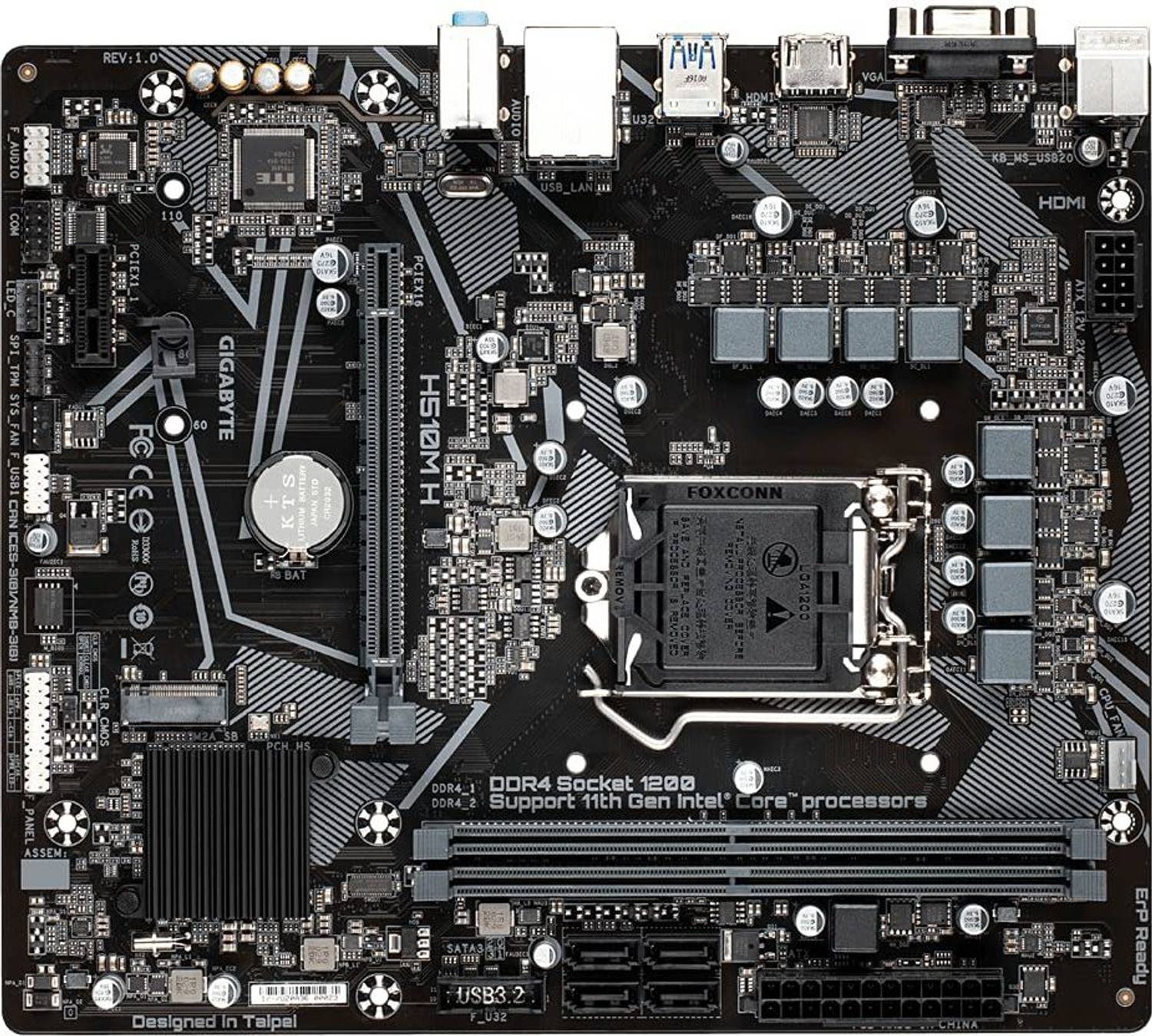 GIGABYTE H510M H Ultra Durable DDR4 Motherboard - Image 2