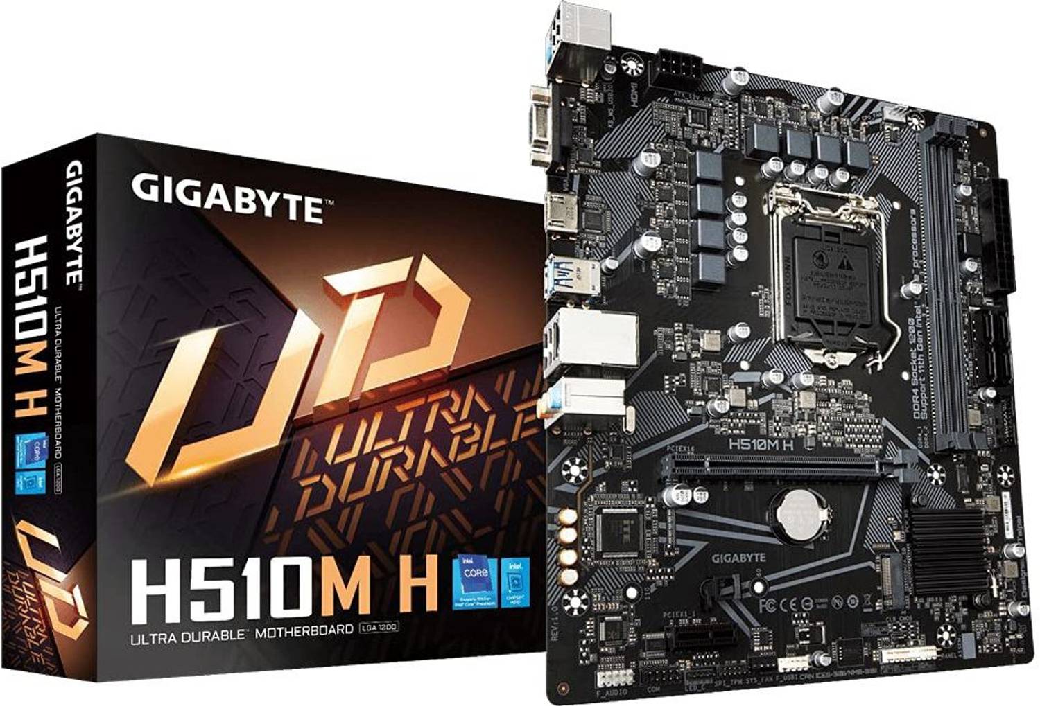 GIGABYTE H510M H Ultra Durable DDR4 Motherboard - Image 1