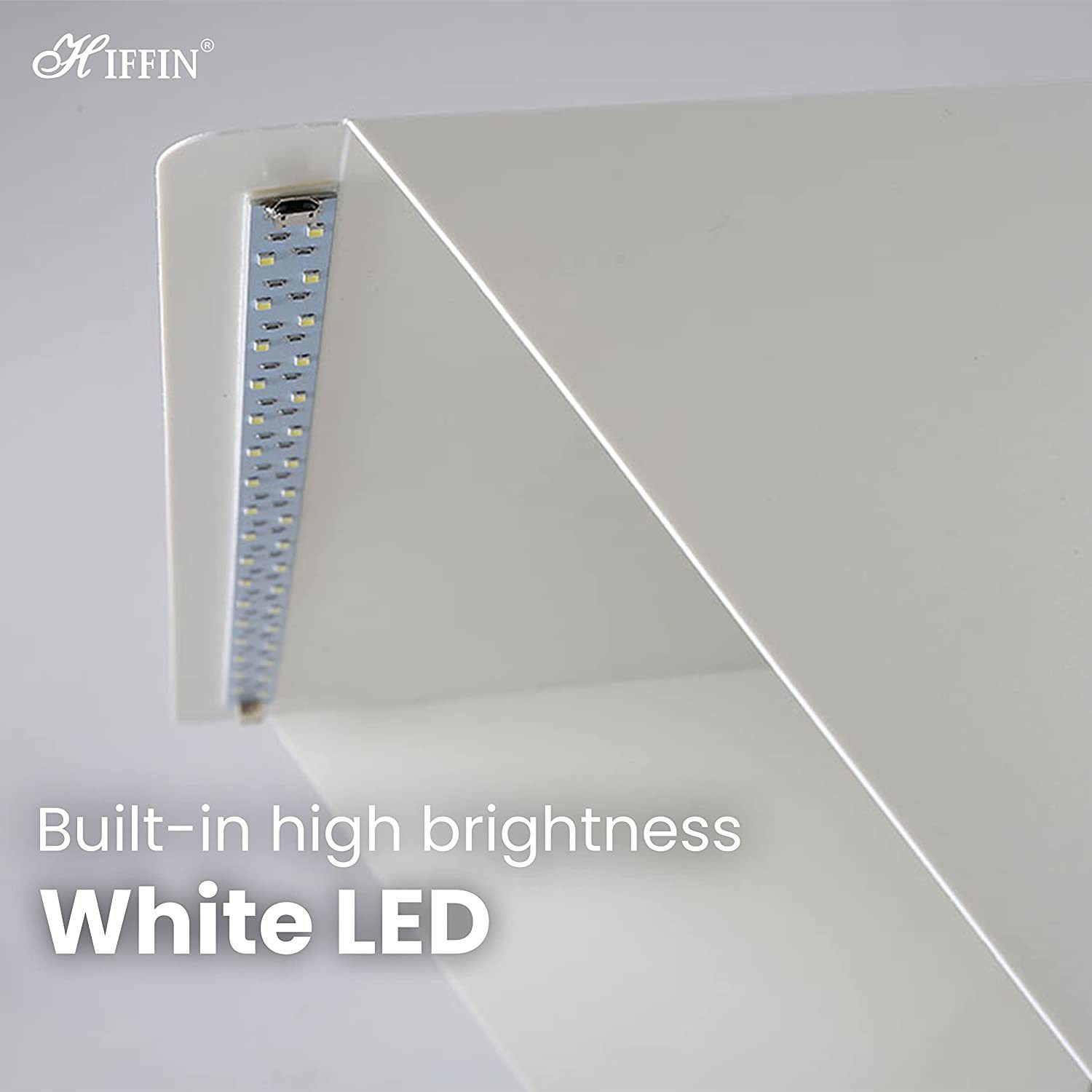 Image of Hiffin MINI PHOTO BAG 1 LED SMALL White Reflector Umbrella