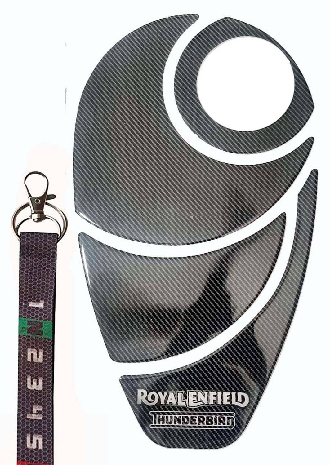 A1GRAPHIX Tank Pad Protector Sticker 3D Emboss Compatible with 350 Standard &500 Electra Bike Tank Pad
