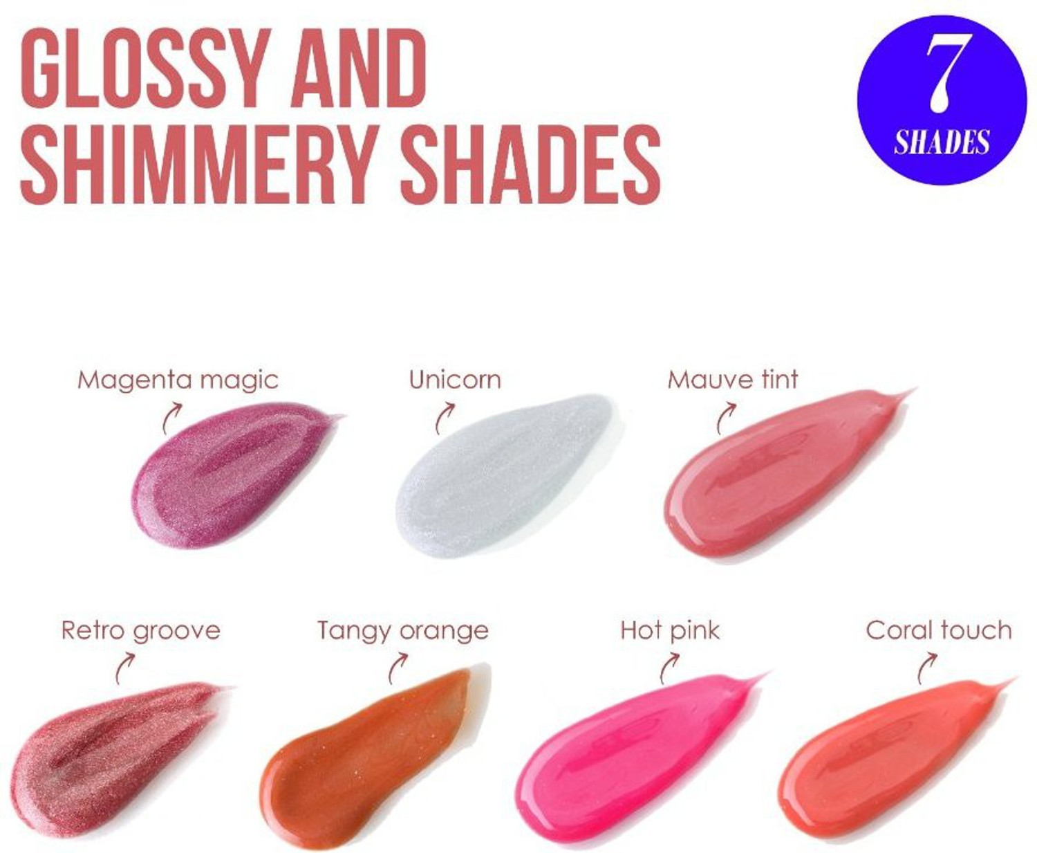 Image of BLUE HEAVEN Lush & Juicy, Lip Wand Gloss, Mauve Tint, 4.5ml