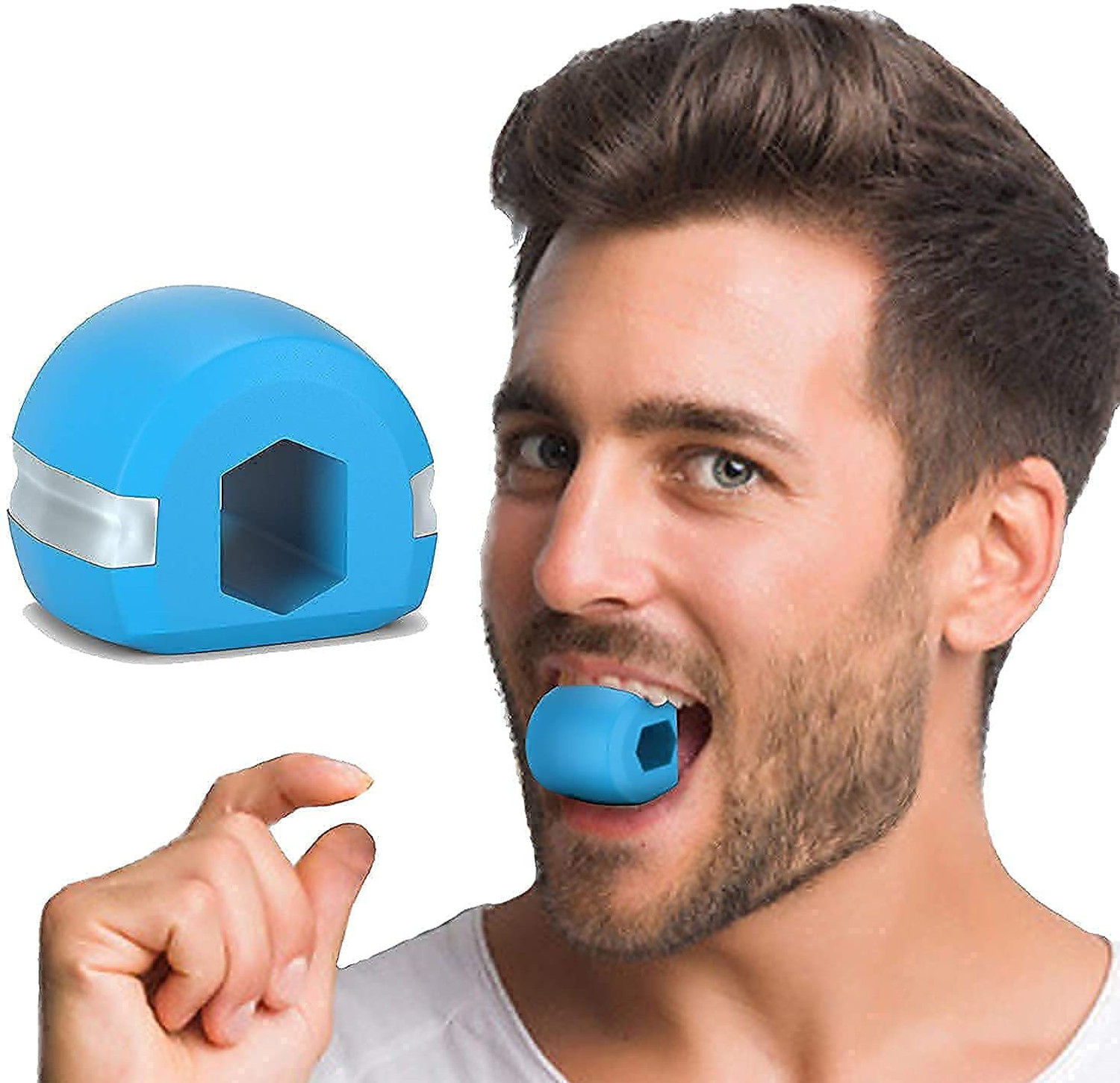 Image of SGMSC Jawline Exerciser For Men And Women Easy To Use Face Chin Mouth Exerciser Jawline Exerciser For Men And Women Easy To Use Face Chin Mouth Exerciser Massager