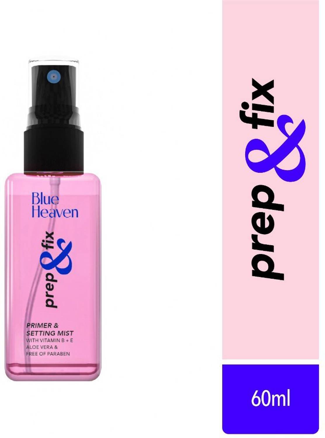 BLUE HEAVEN Prep & Fix, Makeup Setting Mist, 60ml Primer  - 60 ml