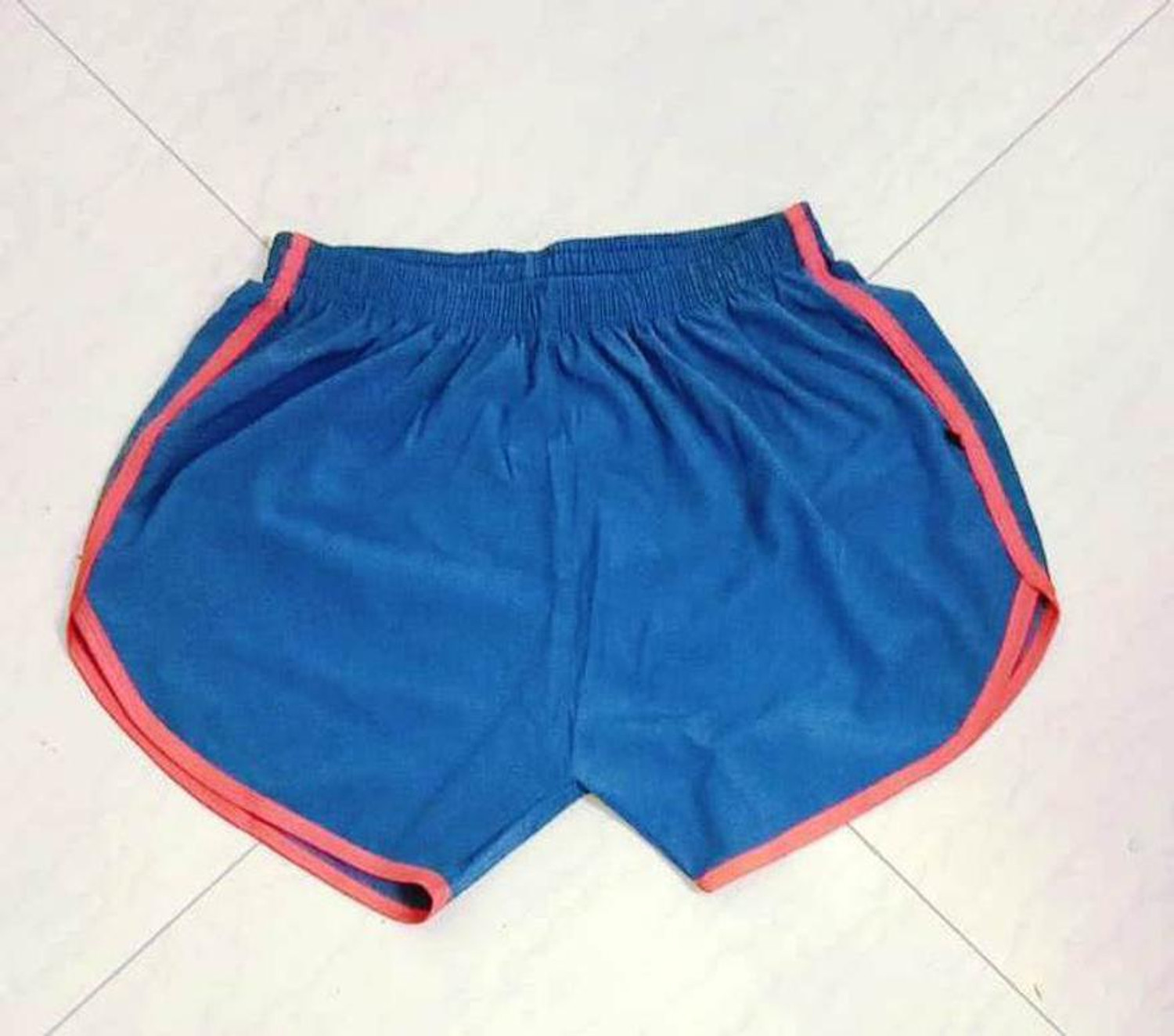 Image of sports trading Solid Women Blue Running Shorts