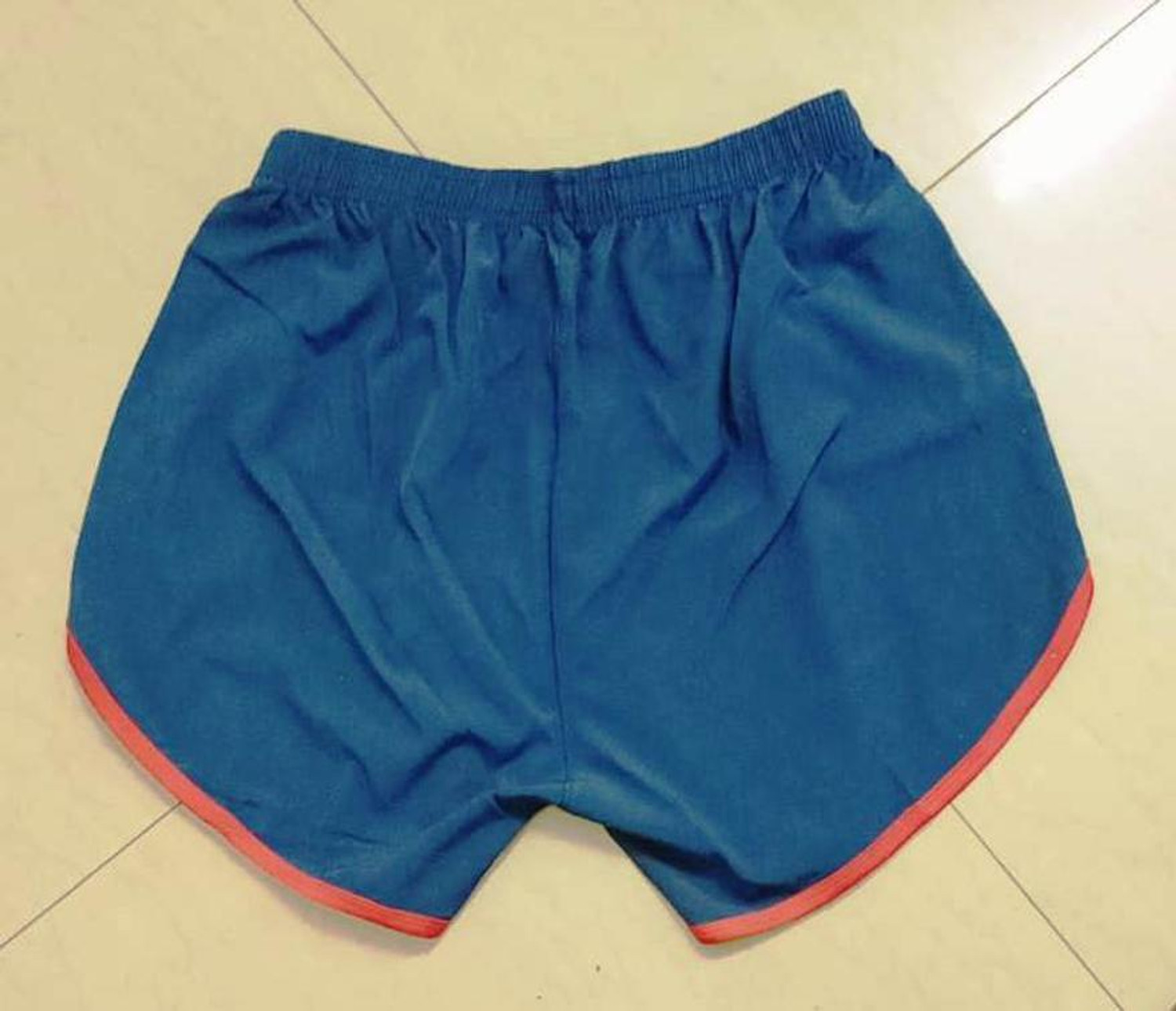 Image of sports trading Solid Women Blue Running Shorts