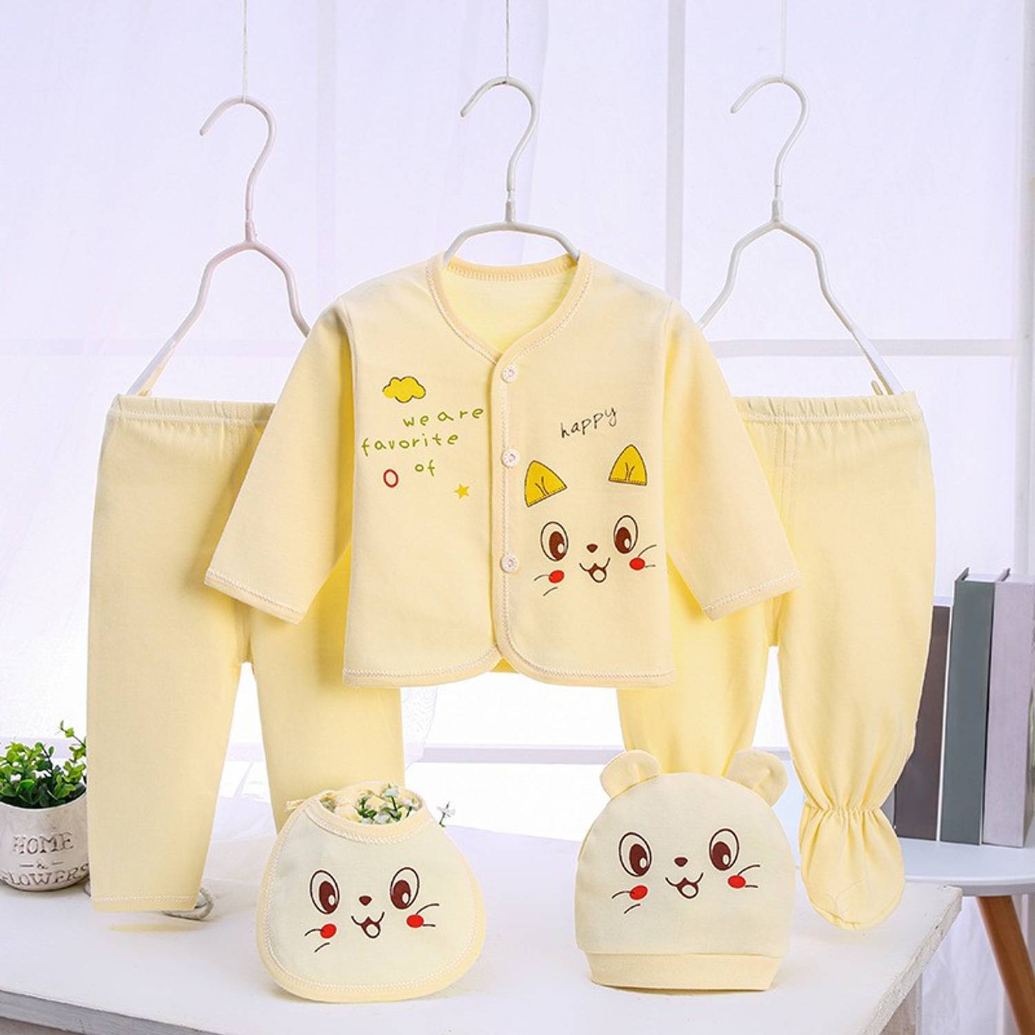 BABY LOOKS Presents Born Baby Summer Wear Baby Clothes Gift Sets 100% Cotton Summer Suit