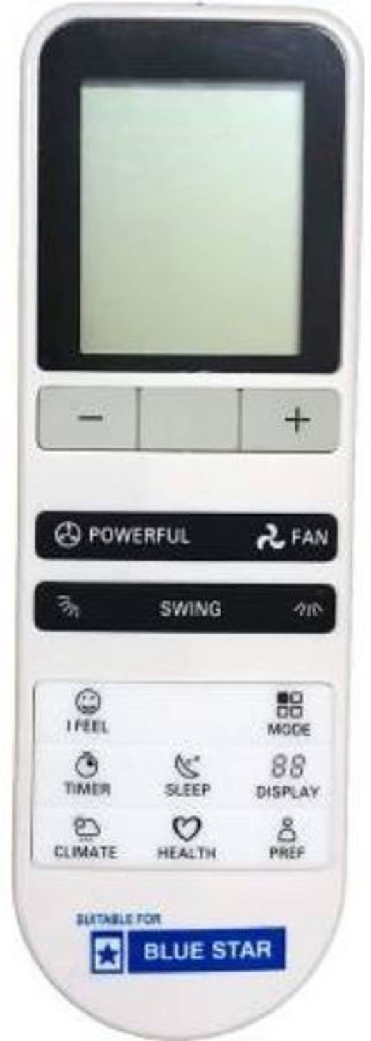 LETHABO HF322 BLUE STAR FOR Split AC /Window AC Please Match The OLD Image Remote Controller Remote Controller