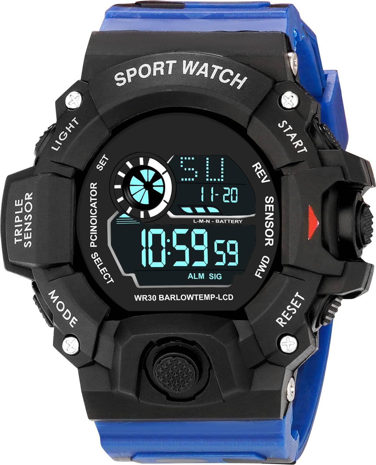 ASGARD Multi Functional Sports Digital Watch - For Men