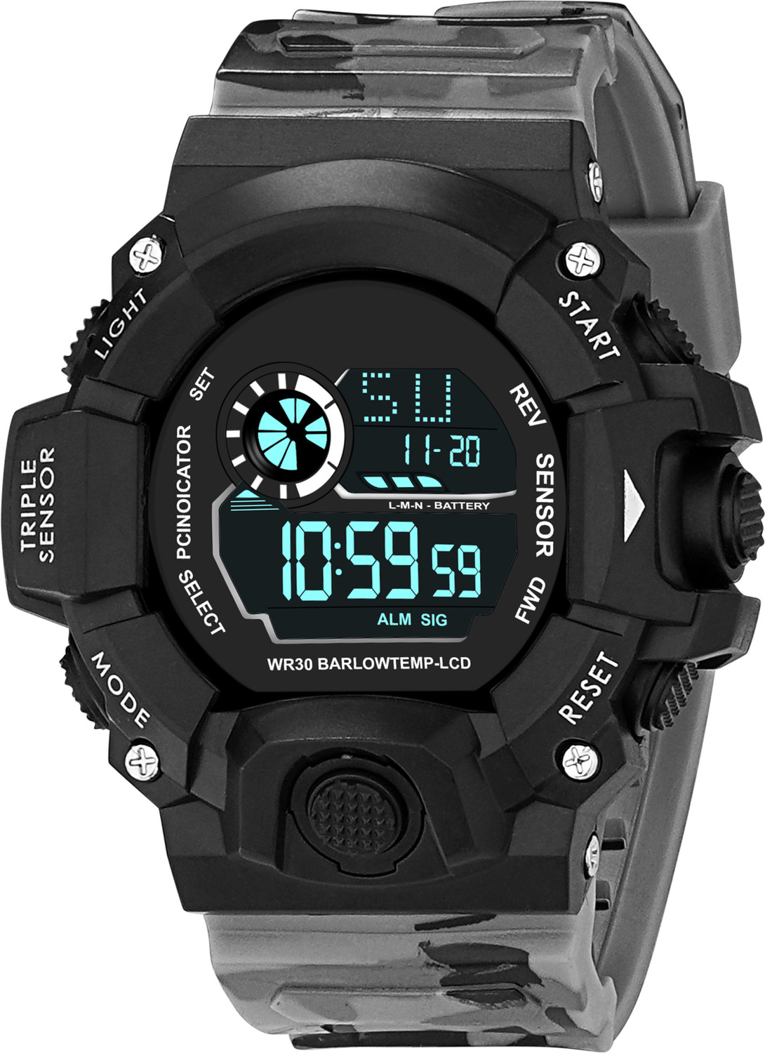 Image of ASGARD Multi Functional Sports Digital Watch - For Men