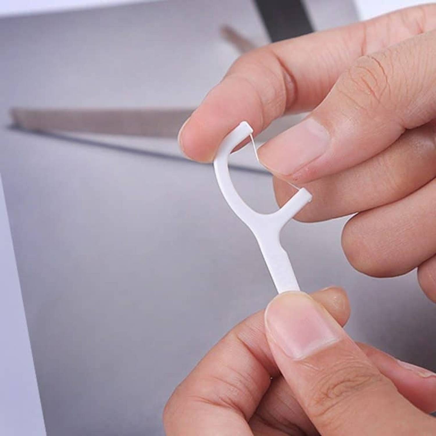 AddBeauty Cheap 20 Picks Customised Y Shape Angled Gum Care Comfort Plus Healthy Thread m
