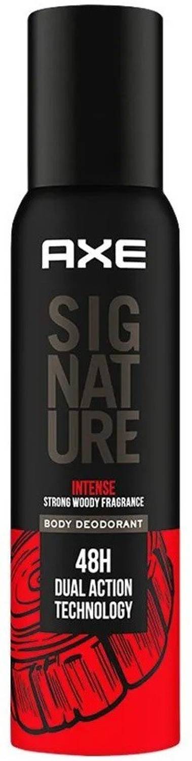 AXE SIGNATURE INTENSE PERFUME BODY DEODORANT 122ML FOR MEN PACK OF 1 Perfume Body Spray  -  For Men