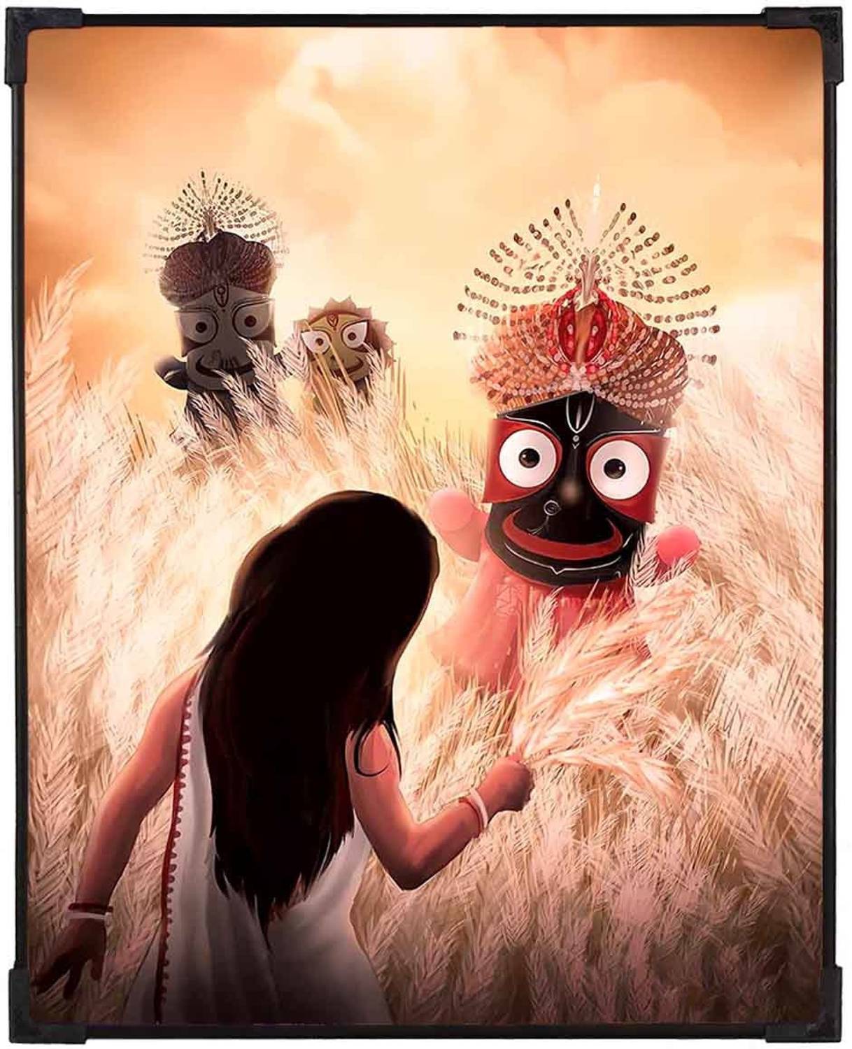 FURNATO Digital Reprint 7.5 inch x 6 inch Painting Price in India