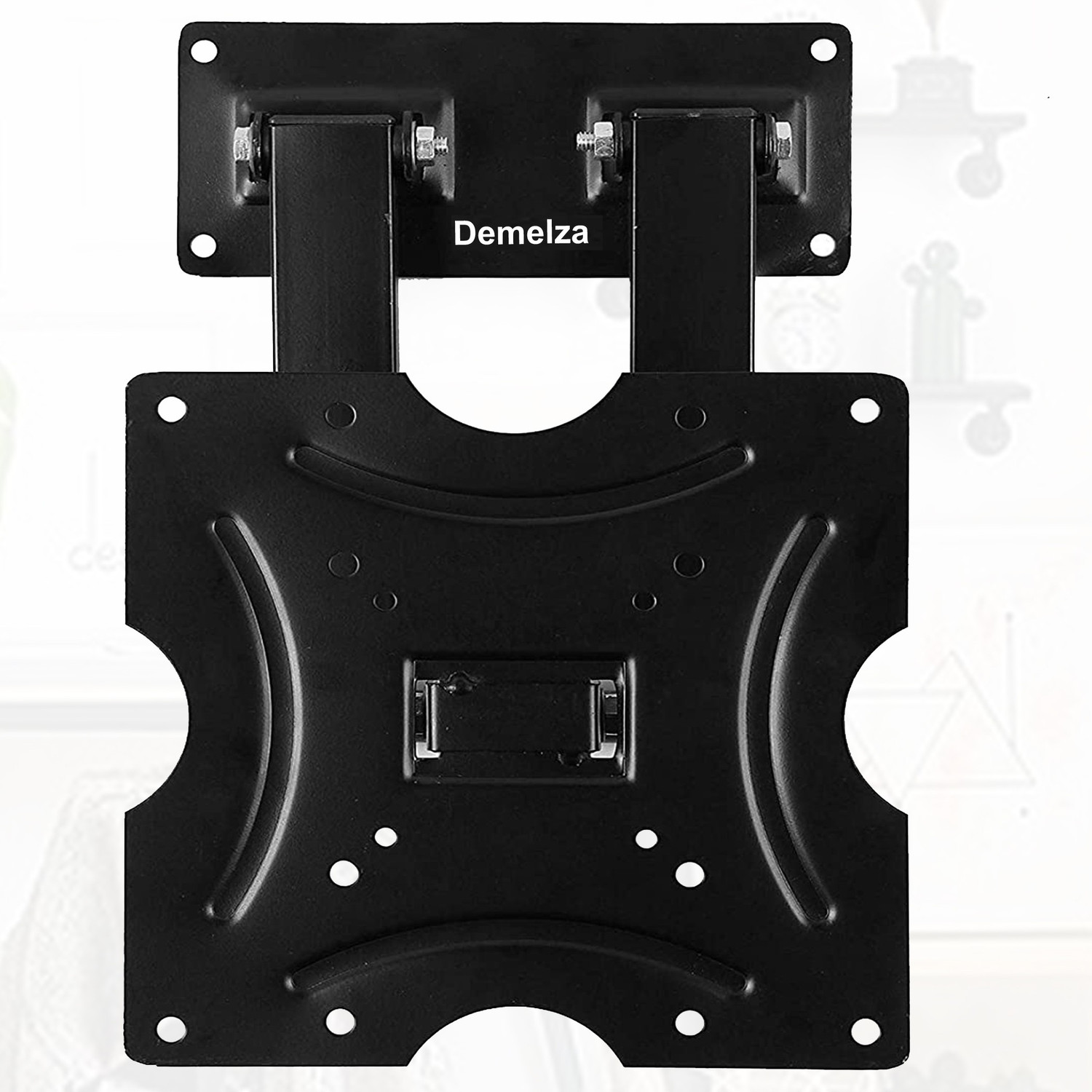 Image of FurniGully TV Wall Mount Movable Swivel Rotatable Bracket & Ceiling for 17-42 inch Smart TV Full Motion TV Mount
