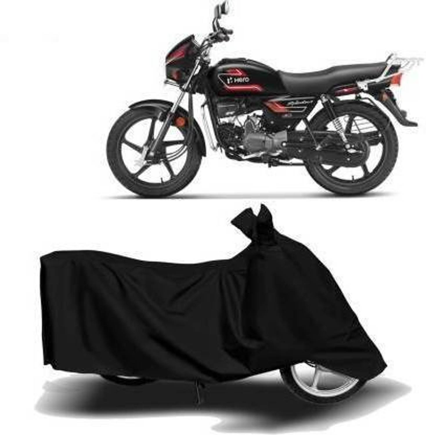 apnastore Waterproof Two Wheeler Cover for UM, Honda, TVS, Yamaha, Hero Electric, Universal For Bike