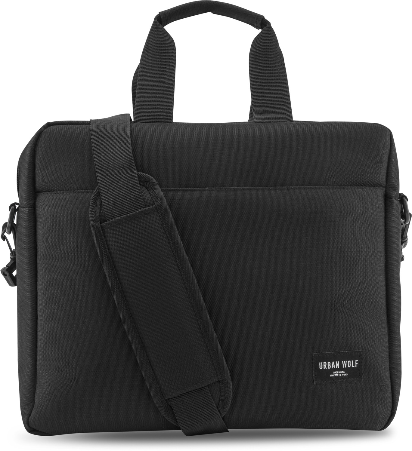 Image of URBAN WOLF 15.6 inch Laptop Shoulder Messenger Sling Office Bag, Water Repellent Fabric 30 L Laptop Backpack
