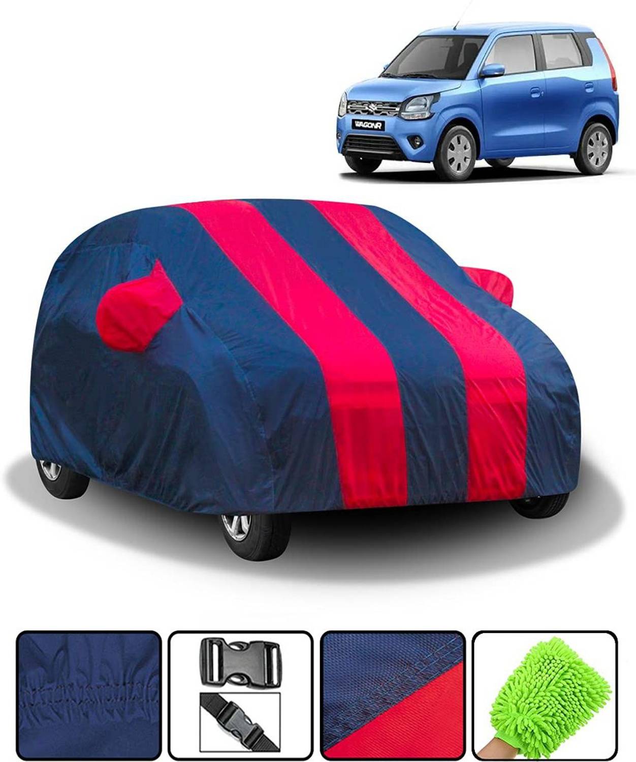 ARB Car Cover For Maruti Suzuki WagonR (With Mirror Pockets)