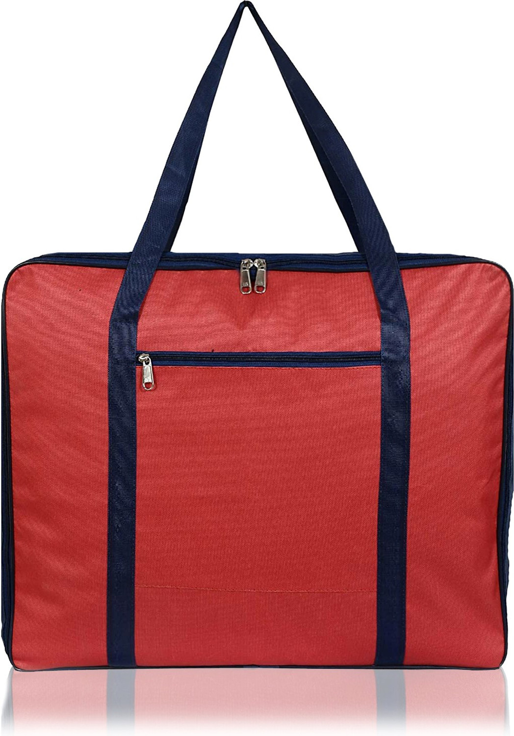 Image of KUBER INDUSTRIES Underbed Moisture Proof Storage Bag With Zipper & Handle (Red & Blue) HS43KUBMART026657