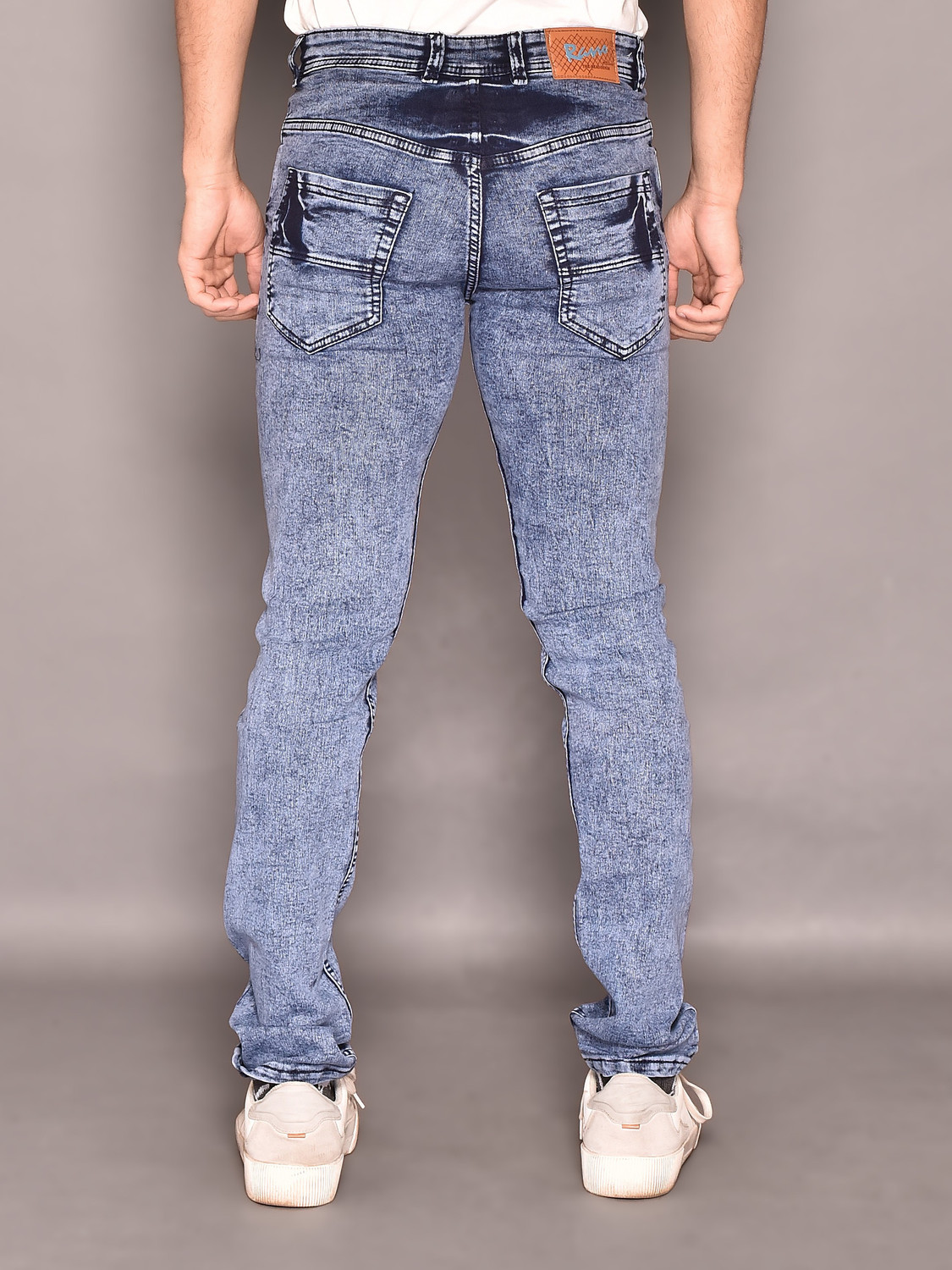 Image of RASSO Slim Men Blue Jeans