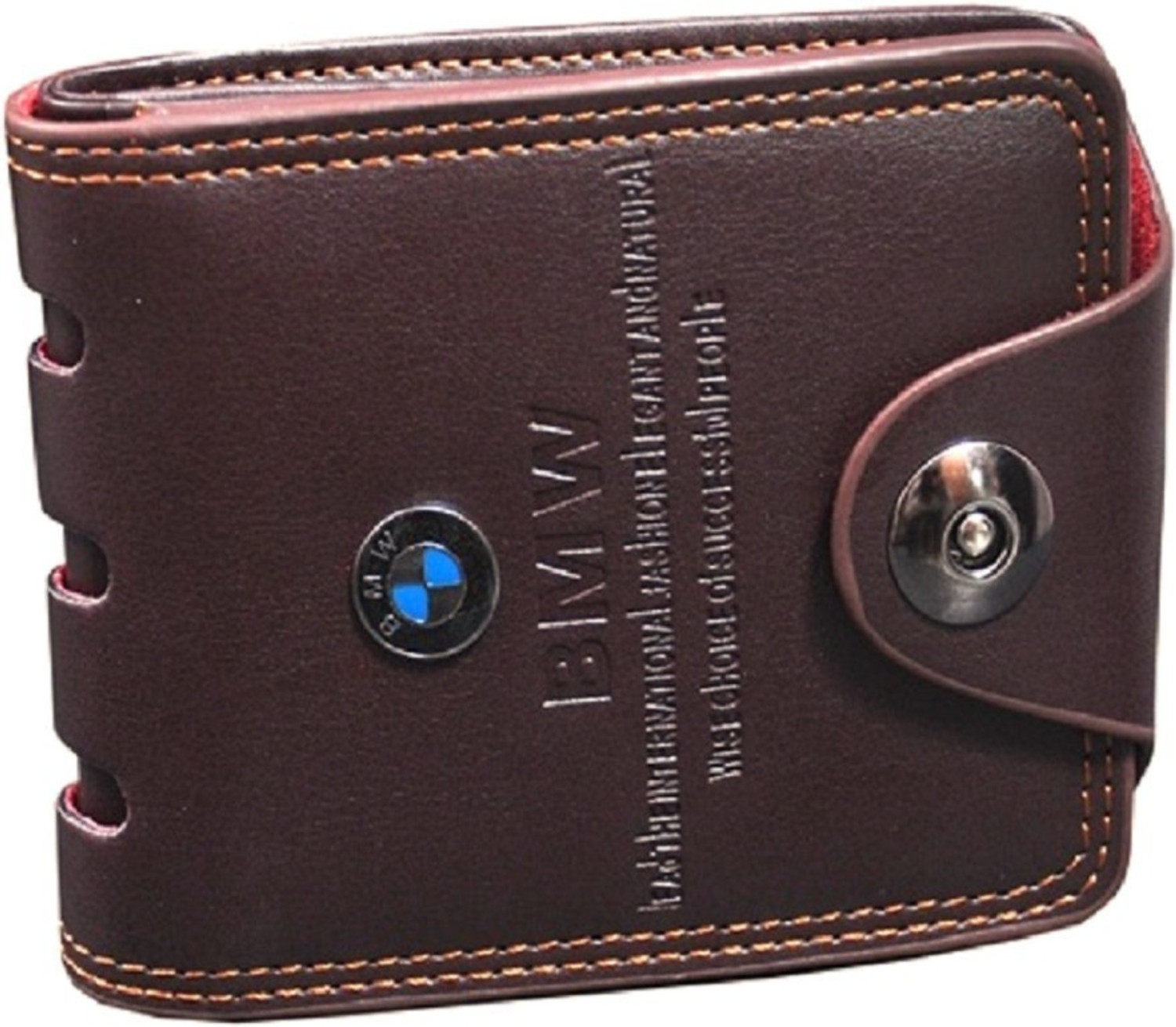 Image of ESTILO FLEM Men Casual Brown Artificial Leather Wallet