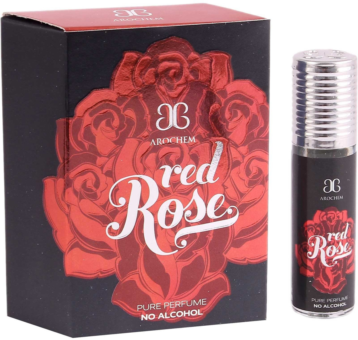 Image of AROCHEM Red Rose Long Lasting Floral Attar