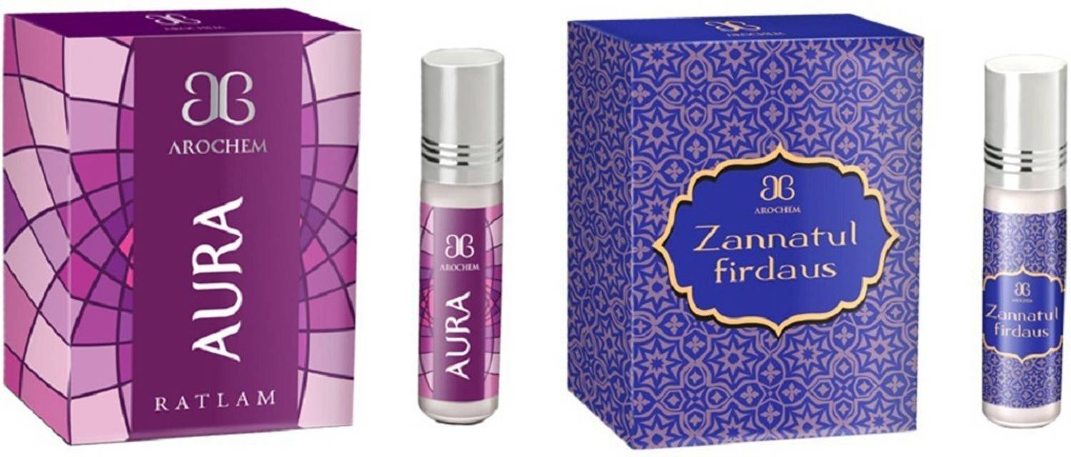 AROCHEM Zannatul firdaus Aura Combo Floral Attar