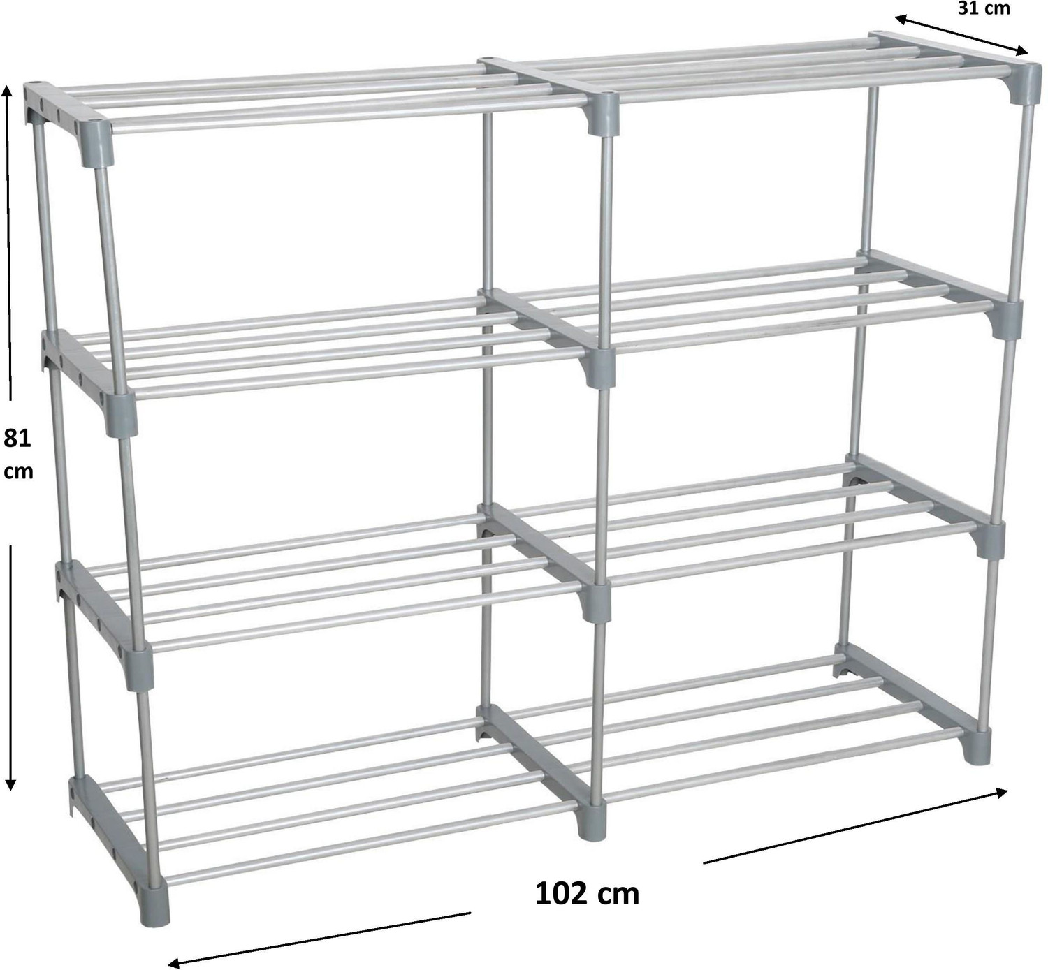Image of Flipkart Perfect Homes Studio Metal Shoe Stand