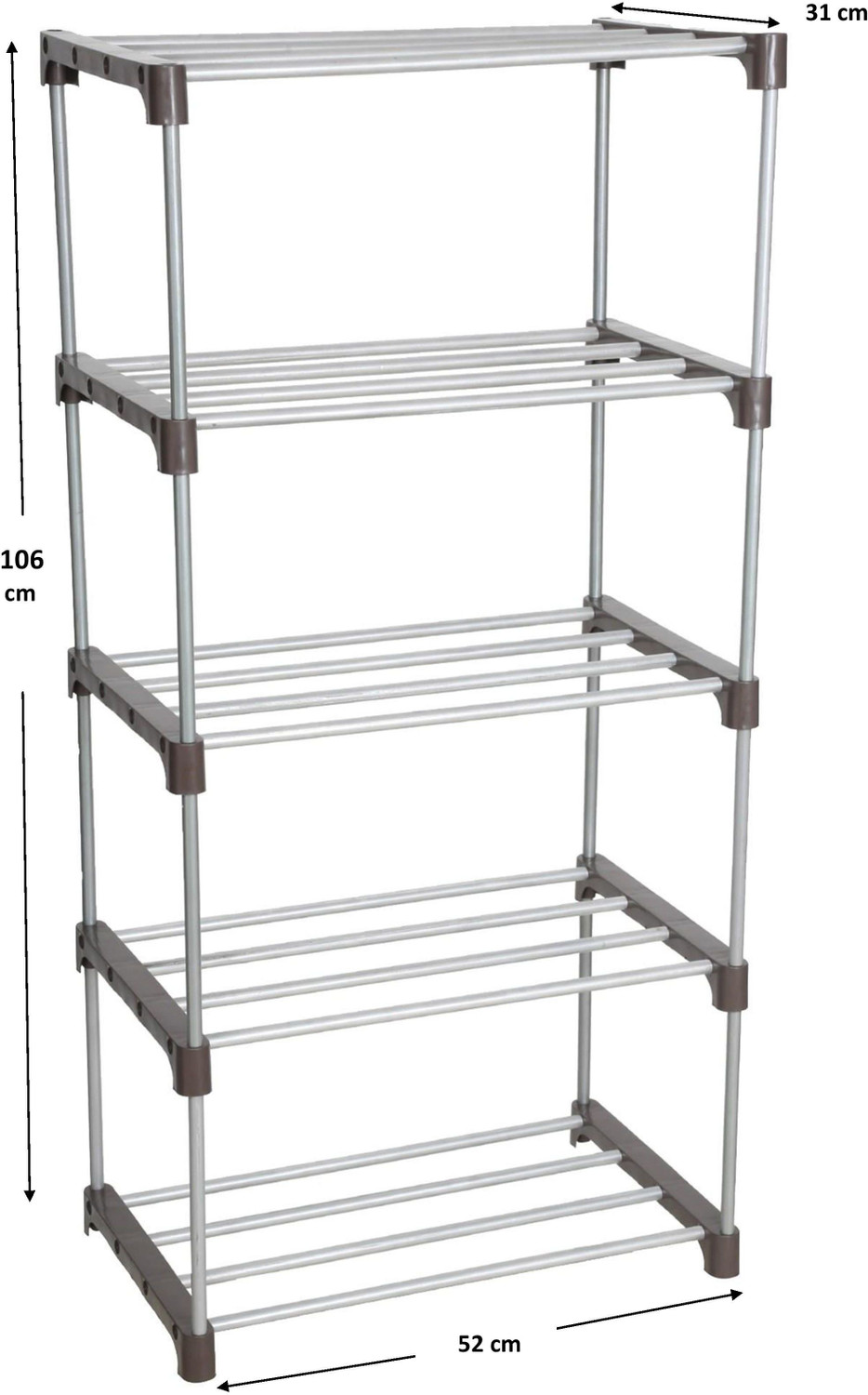 Image of Flipkart Perfect Homes Studio Metal Shoe Stand