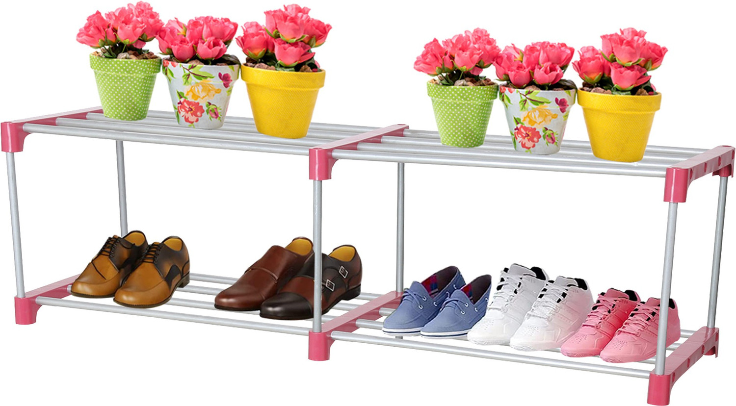 Image of Flipkart Perfect Homes Studio Metal Shoe Stand