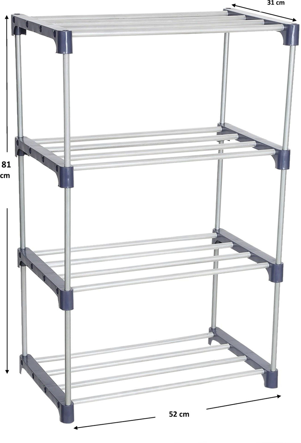 Image of Flipkart Perfect Homes Studio Metal Shoe Stand