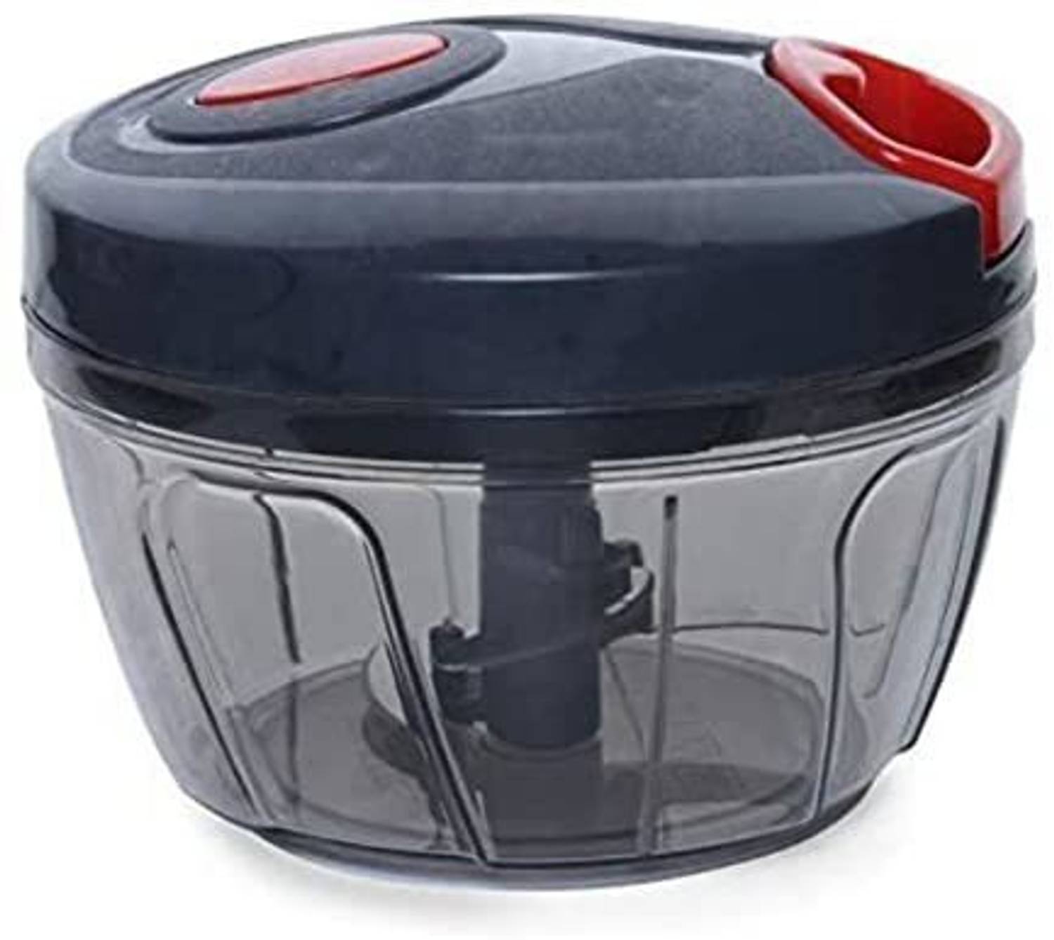 AMK handycraft Plastic Manual Quick Vegetable, Dry Fruit And Onion Cutter Pull Chopper Handi Vegetable & Fruit Chopper