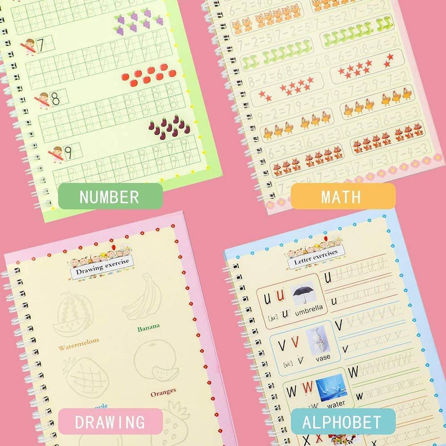 Books For Kids 3 Years Old Handwriting Improvement Books Magic Copy Book