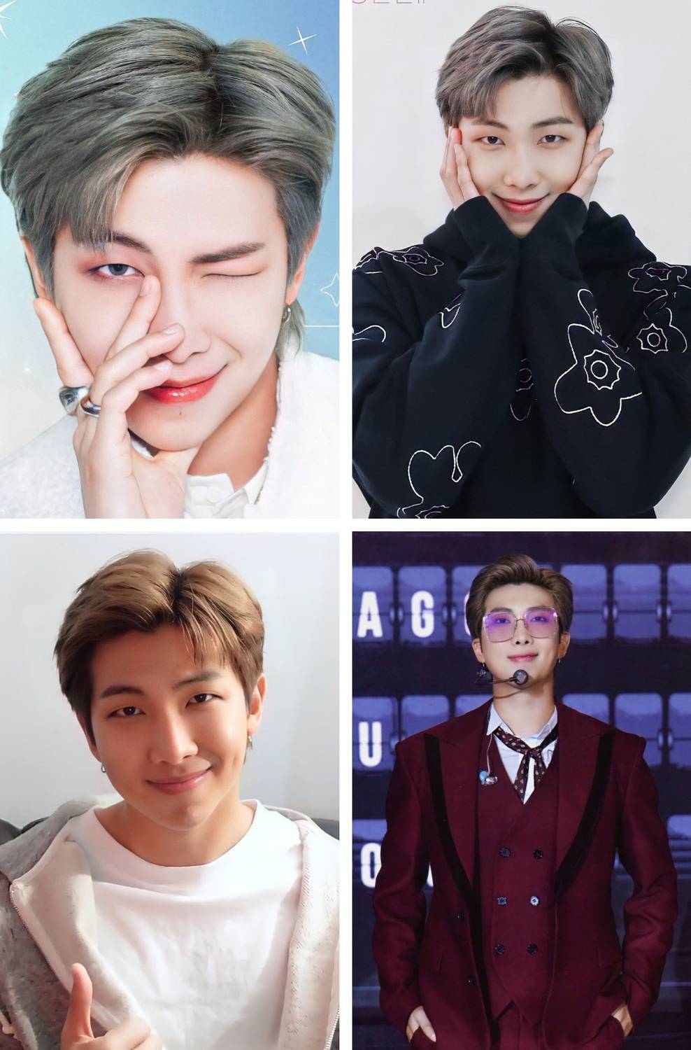 Pack of 11 BTS Member Namjoon (RM) Photocard set for BTS Fans | HD