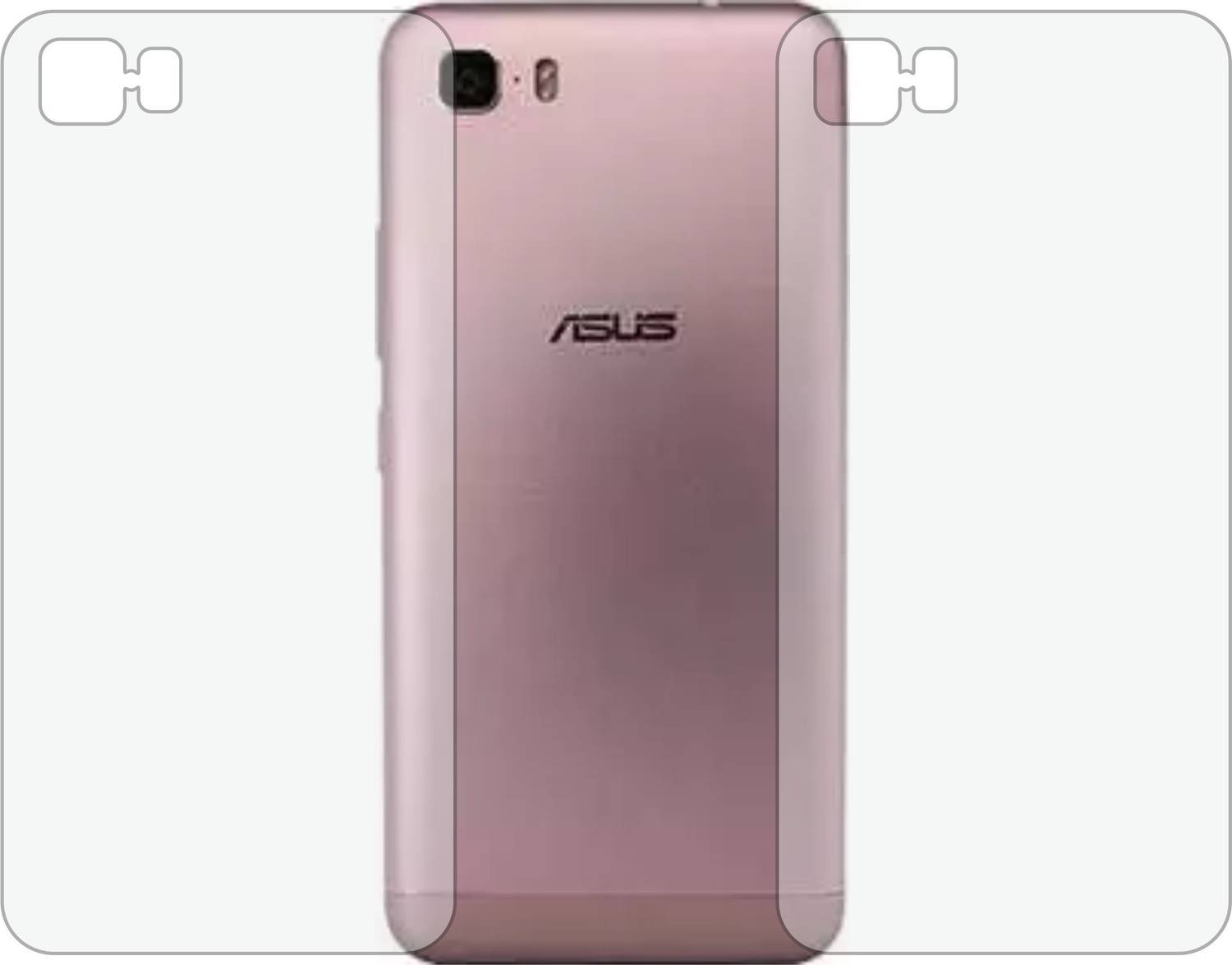 Fasheen Back Screen Guard for Asus Zenfone 3s Max