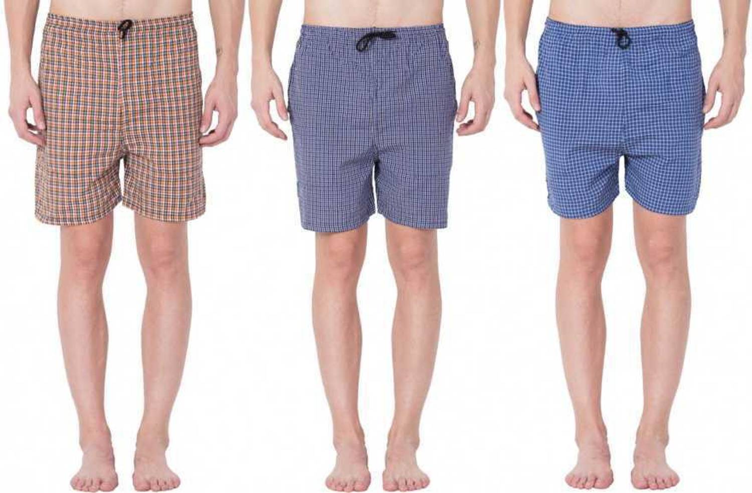 Mikacloth Checkered Men Boxer