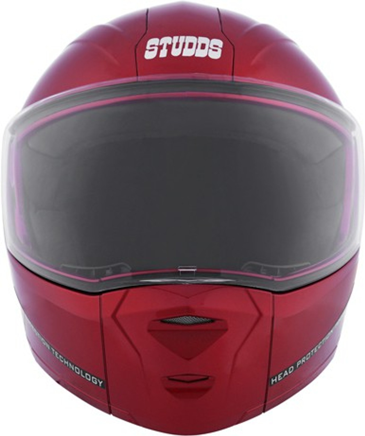 Image of STUDDS NINJA ELITE SUPER FULL FACE HERRY RED - XL Motorbike Helmet