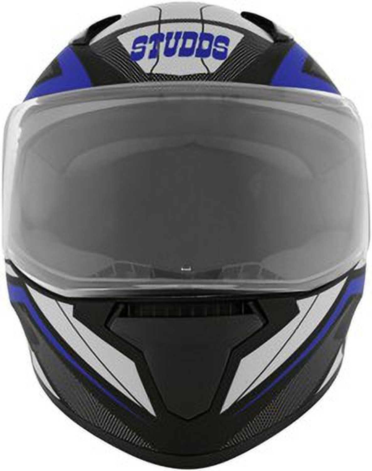 Image of STUDDS Thunder D1 with Clear Visor Motorbike Helmet
