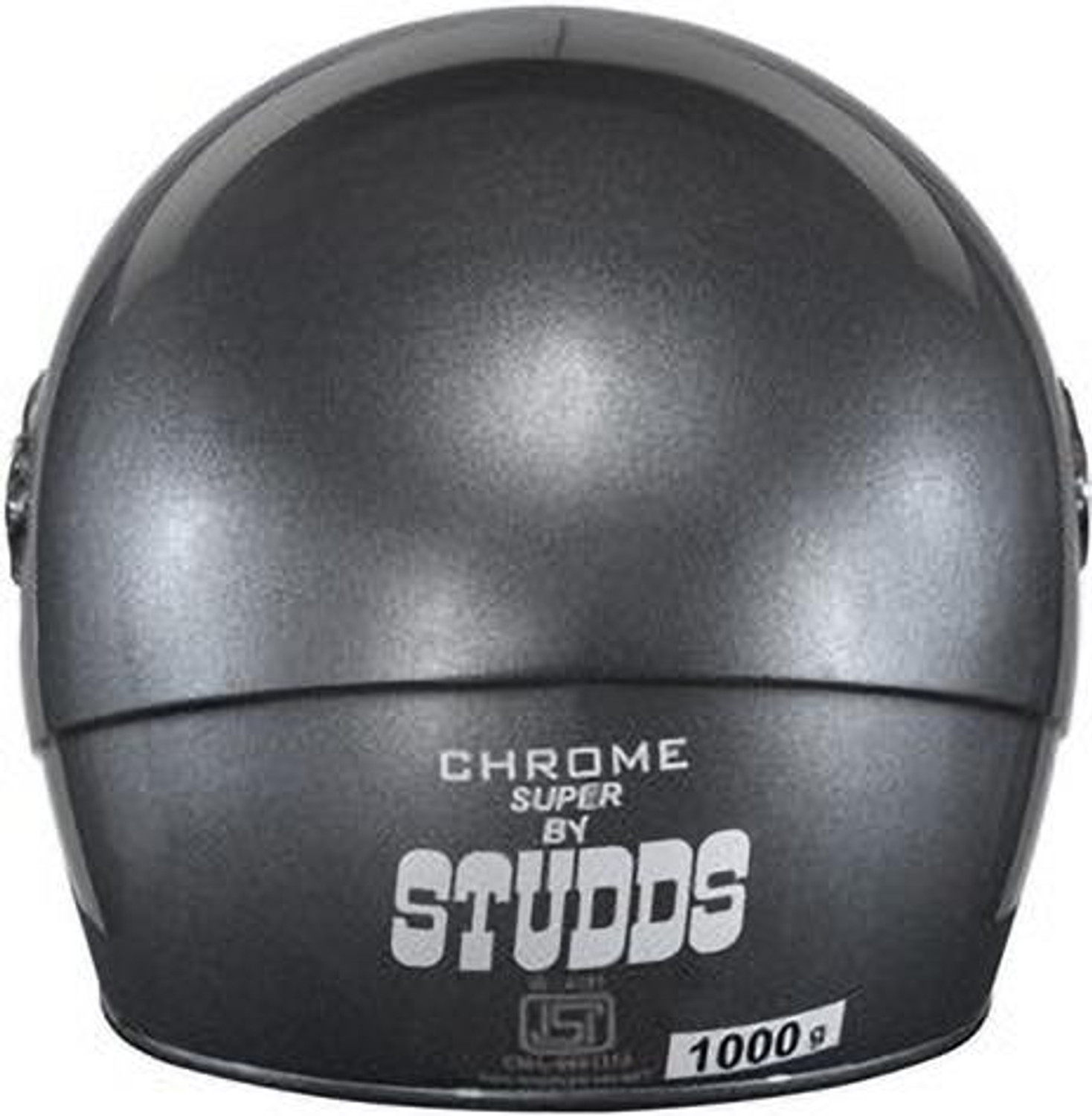 Image of STUDDS Chrome Super Motorbike Helmet