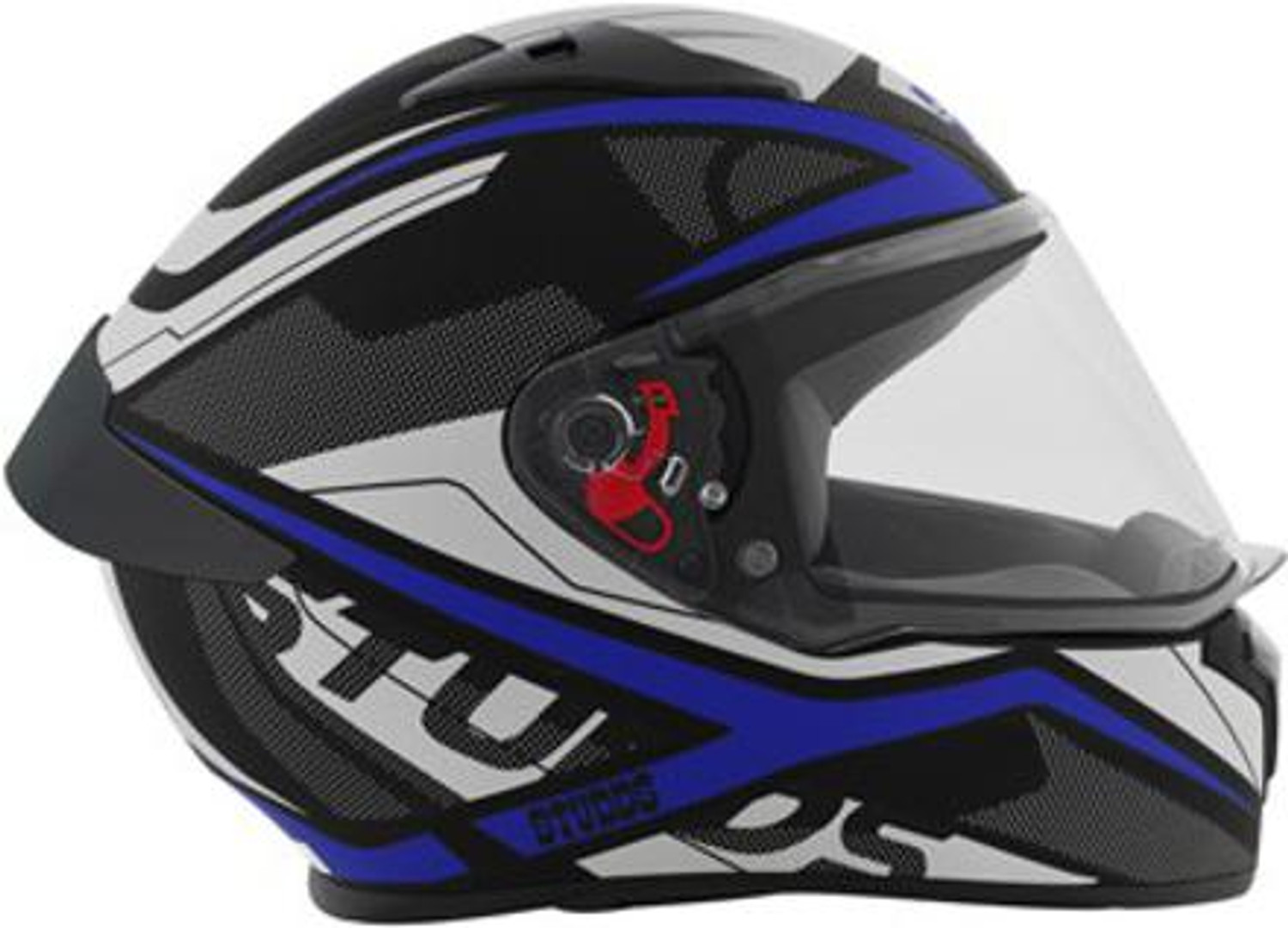 Image of STUDDS Thunder D1 with Clear Visor Motorbike Helmet